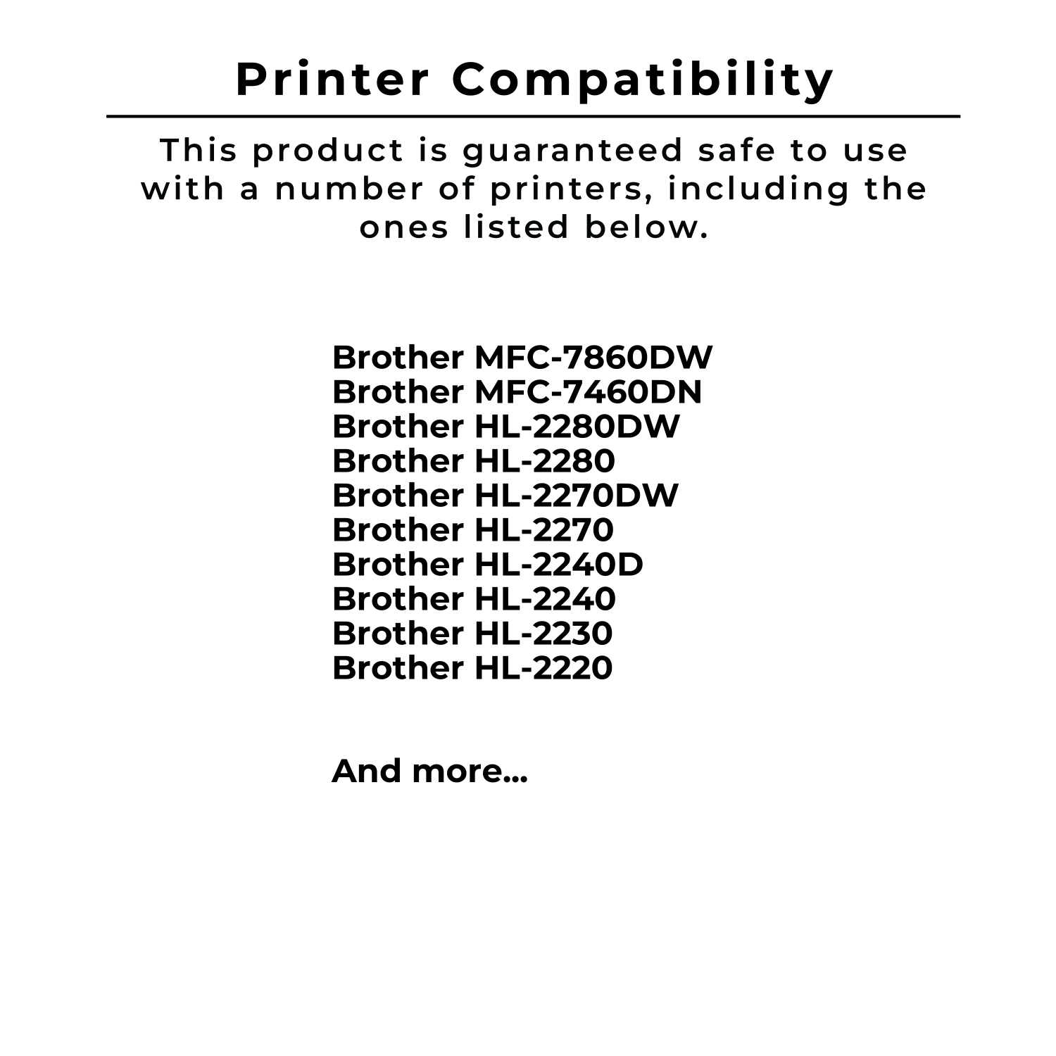 ~Cartouche de toner laser tout neuf BROTHER TN450 original haut rendement