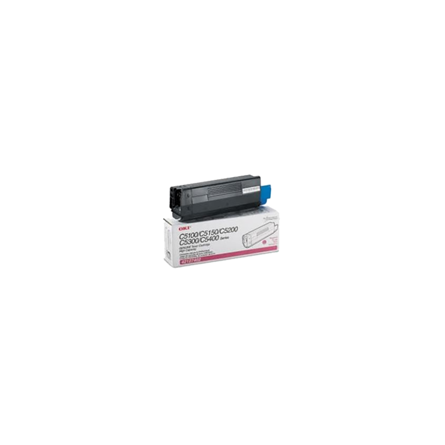 ~Cartouche de toner laser Original OKIDATA 42127402 magenta haut rendement