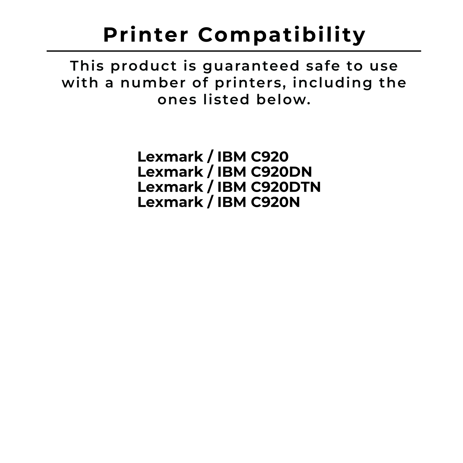 ~Brand New Original LEXMARK / IBM C9202KH Laser Toner Cartridge Black