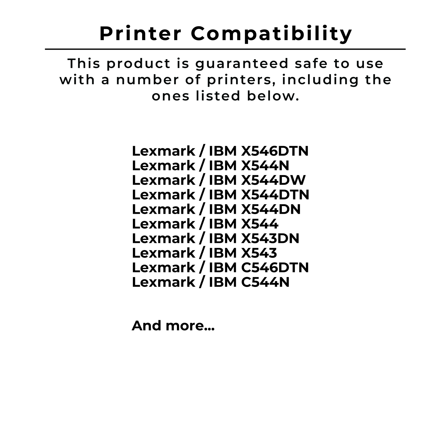 ~Brand New Original LEXMARK / IBM C540H1MG High Yield Laser Toner Cartridge Magenta