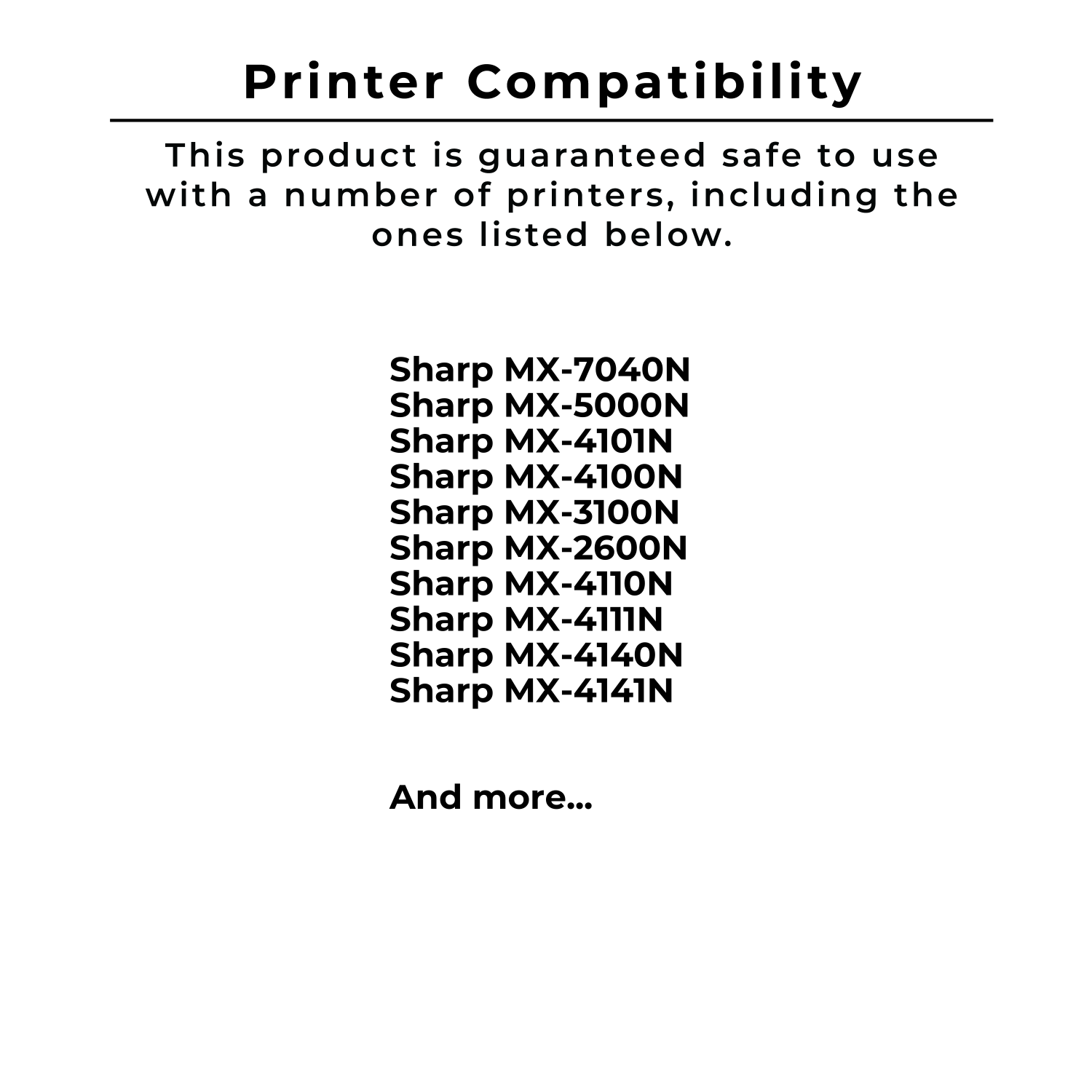 ~toute nouvelle cartouche de toner à déchets SHARP MX-310HB originale