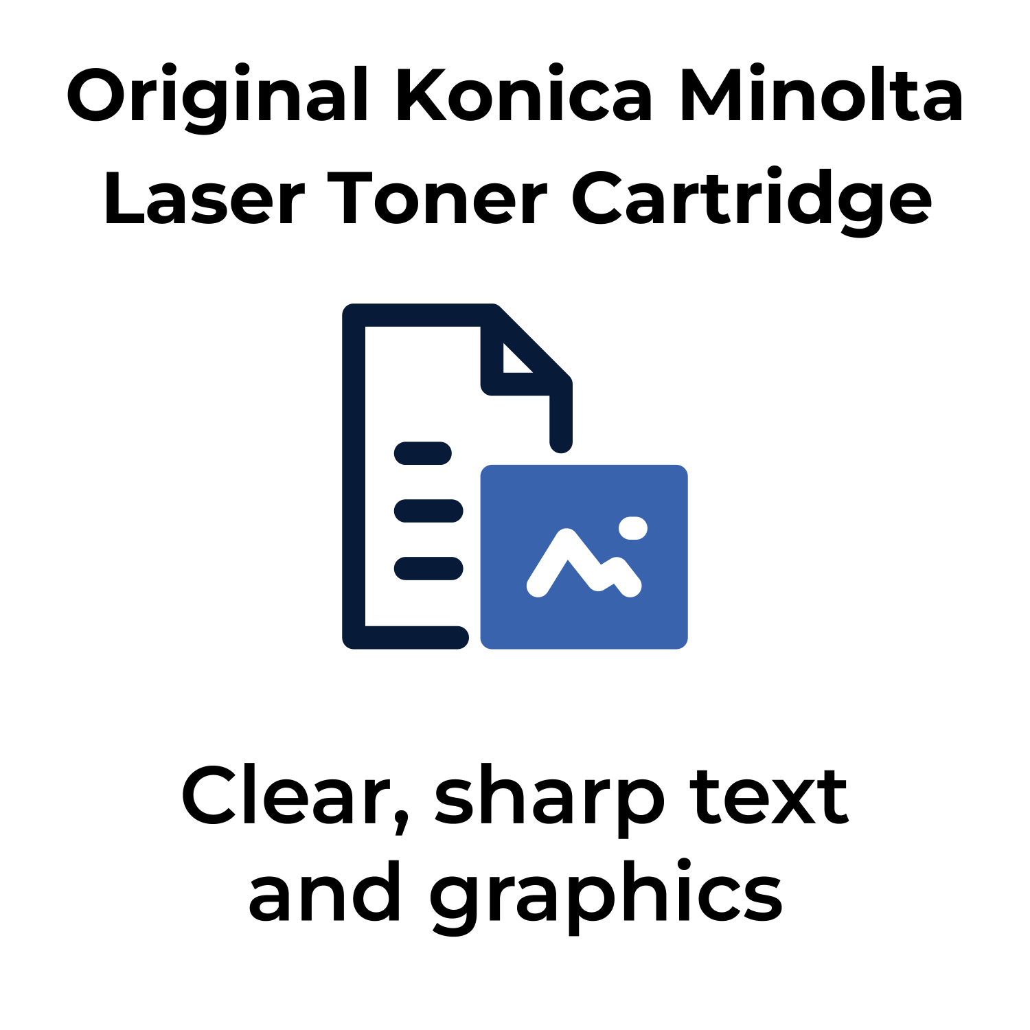 ~Brand New Original KONICA / MINOLTA 5430DL / 5440DL / 5450 Laser Toner Cartridge Set Black Cyan Yellow Magenta