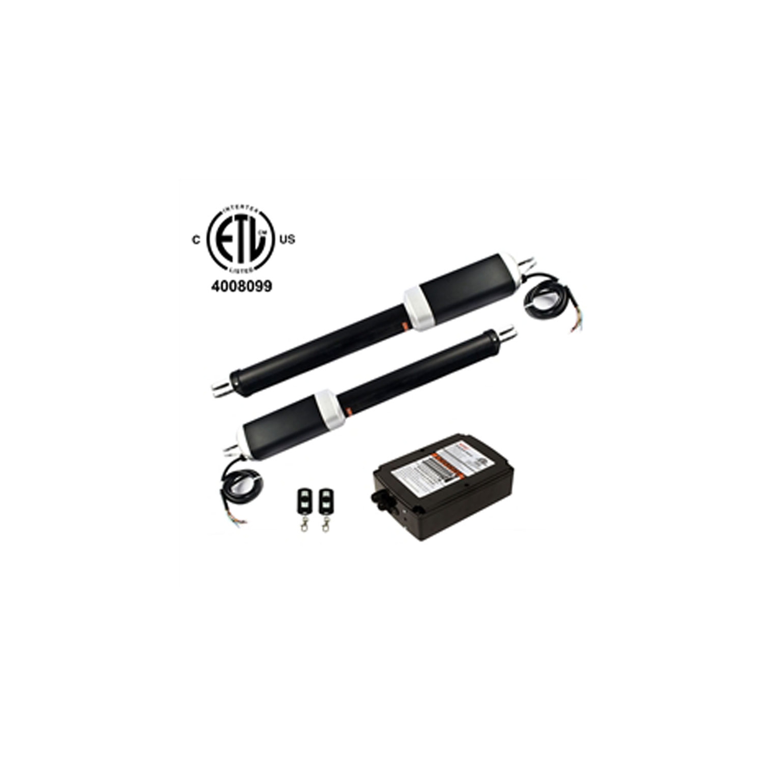 FULLY METAL DUAL SWING GATE OPENER GATE OPERATOR SOLAR POWER COMPATIBLE GG900-U-NOR