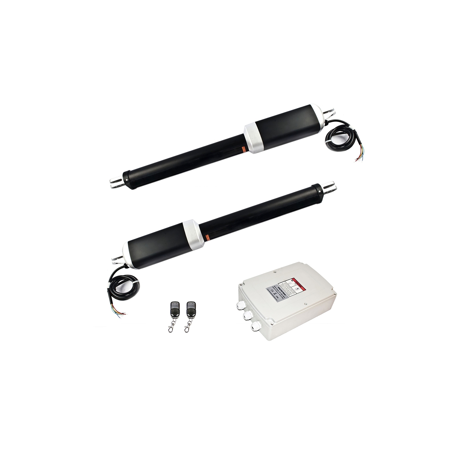 FULLY METAL DUAL SWING GATE OPENER GATE OPERATOR SOLAR COMPATIBLE ALEKO GG1700