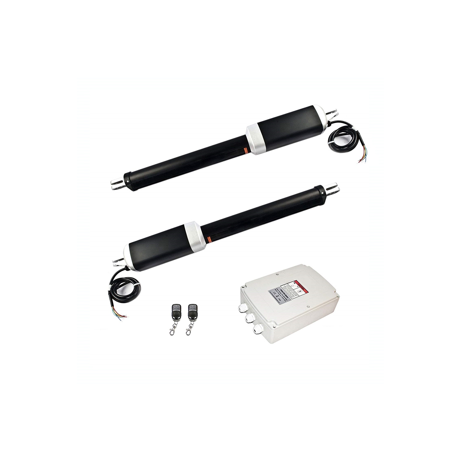 FULLY METAL DUAL SWING GATE OPENER GATE OPERATOR SOLAR POWER COMPATIBLE ALEKO GG900