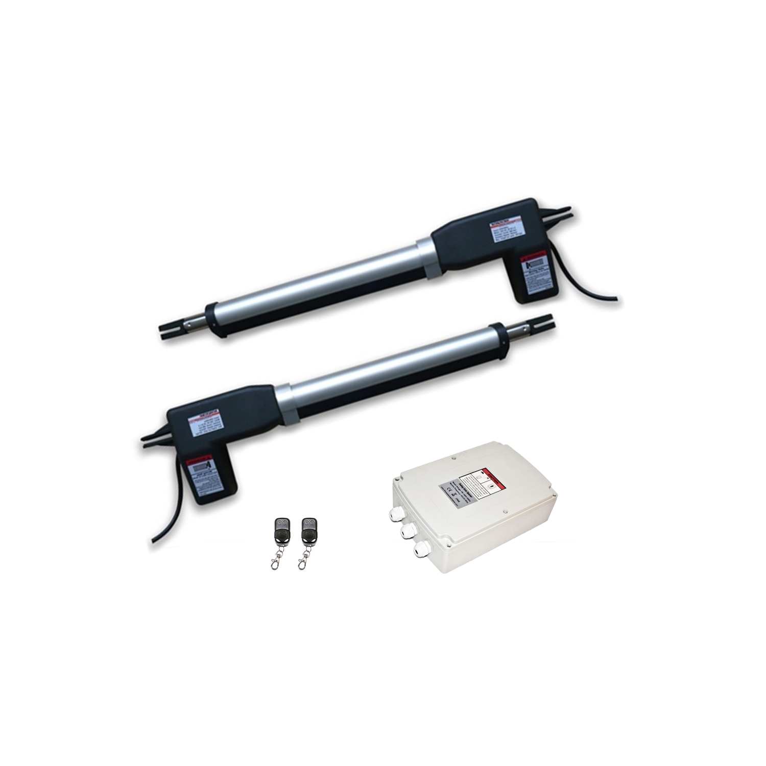 ALEKO AS1200 DUAL SWING GATE OPERATOR, SOLAR COMPATIBLE GATE OPENER