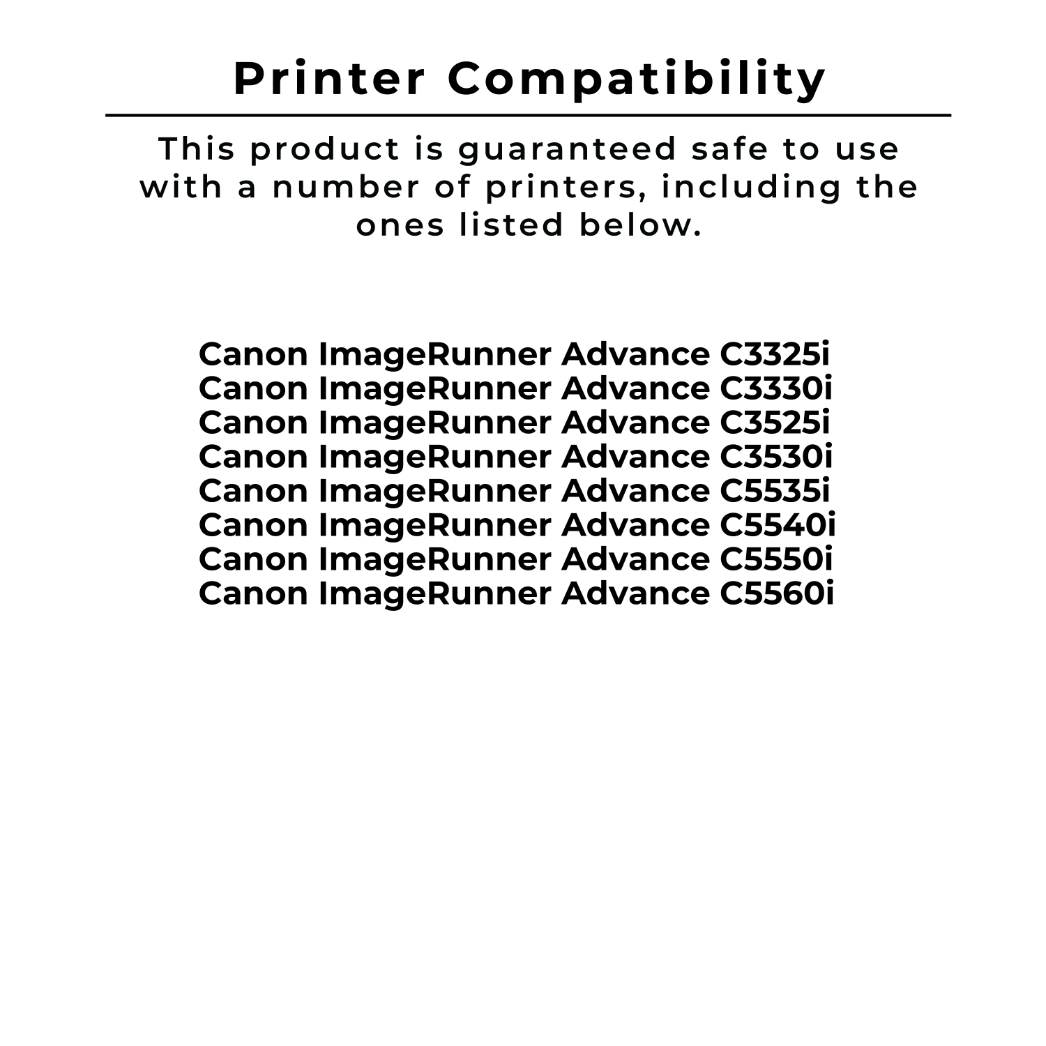 ~Brand New Original CANON WT-202 Waste Toner Box