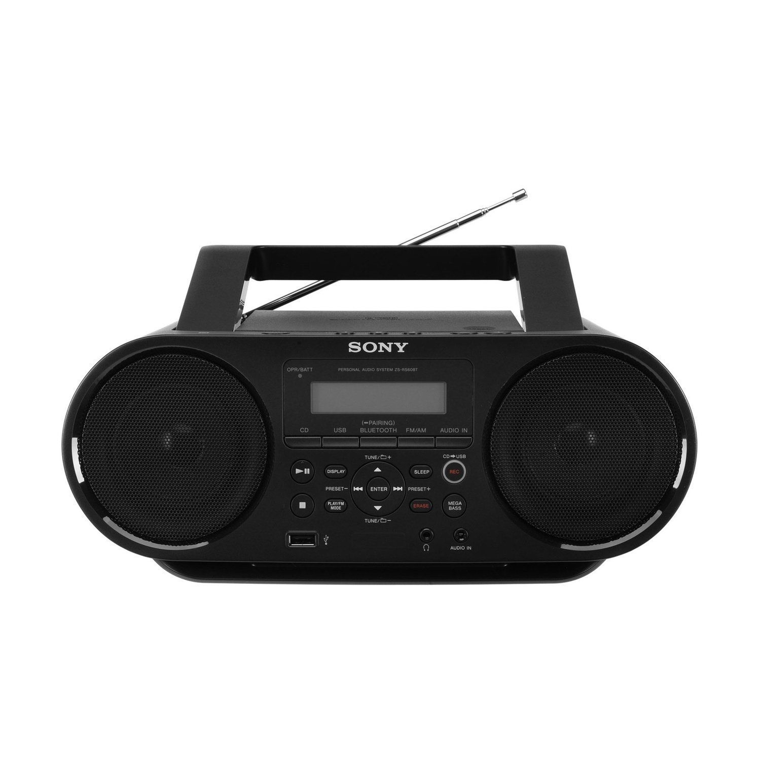 Sony Zsrs60bt/ca Boombox - Black