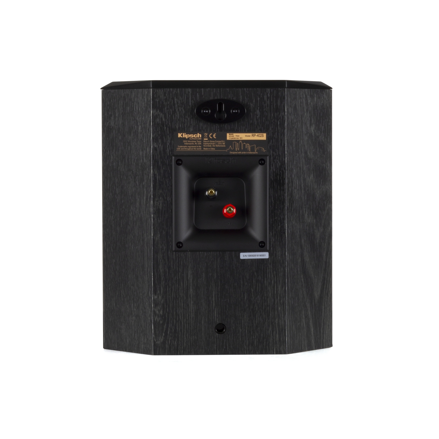 Haut-parleur ambiophonique RP-402S de Klipsch - Noir