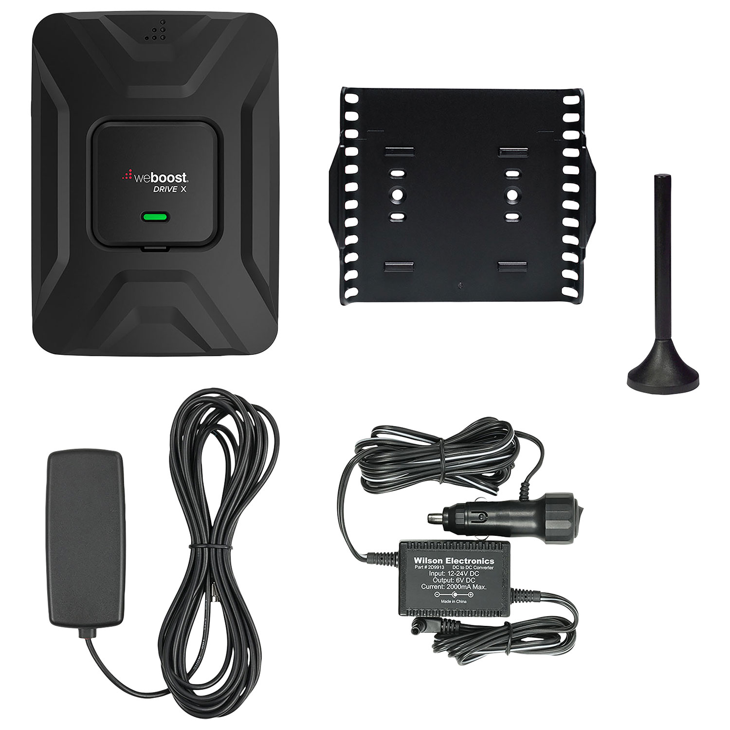 Trousse d'amplification du signal cellulaire Drive X pour véhicule de weBoost - Noir