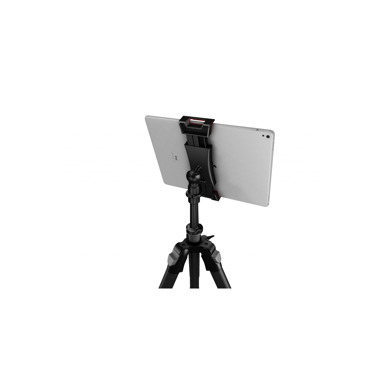 Support de microphone de luxe iKlip 3 d’IK Multimedia et support trépied pour iPad et tablettes