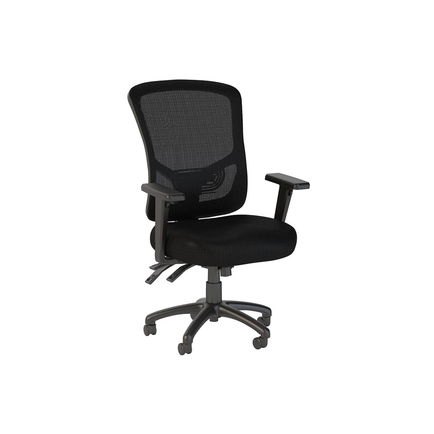 Bush Business Furniture Custom Comfort High Back Multifunction Mesh Office Chair