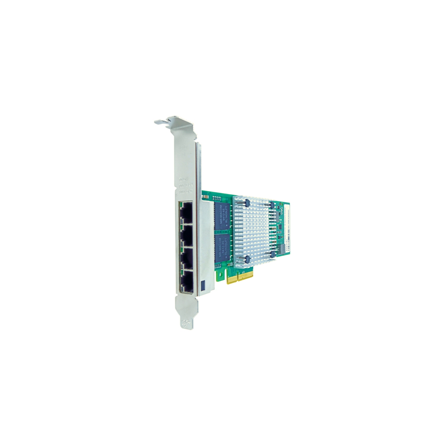 AXIOM 1KMBS QUAD PORTRJ45 PCIEX4 NIC CARD DELL