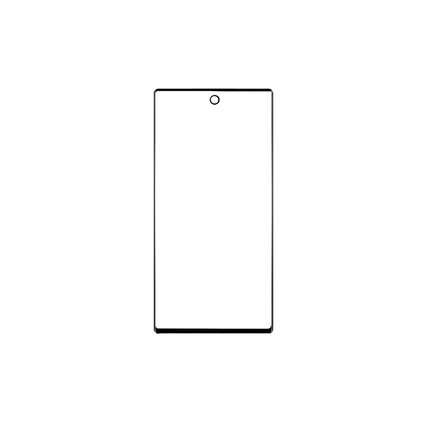 Replacement Front Top Glass Outer Screen Glass Lens For Samsung Galaxy Note 10+ Plus (SM-N975W)