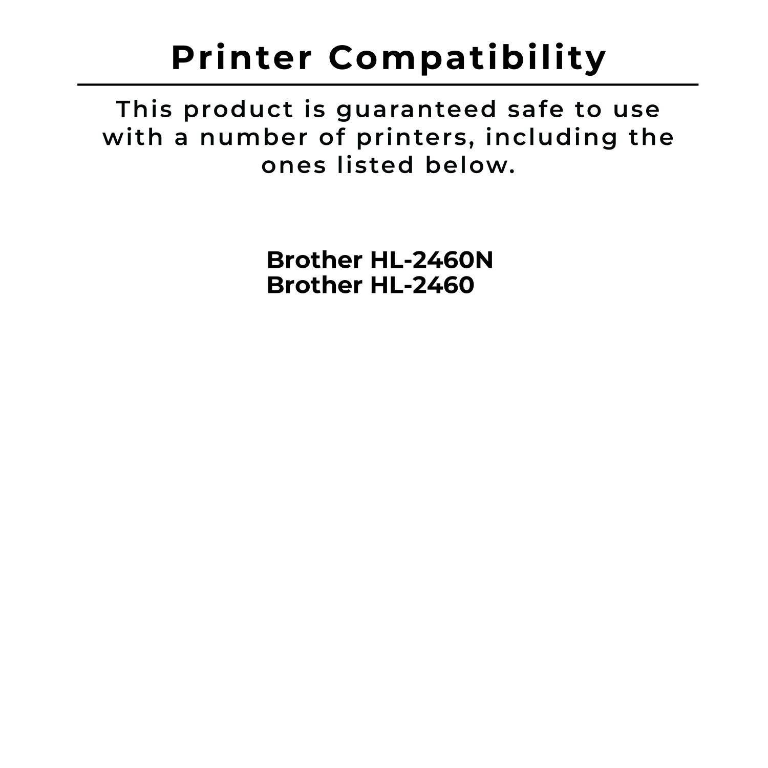 Zoomtoner Compatible MICR BROTHER TN9500 Laser Toner Cartridge
