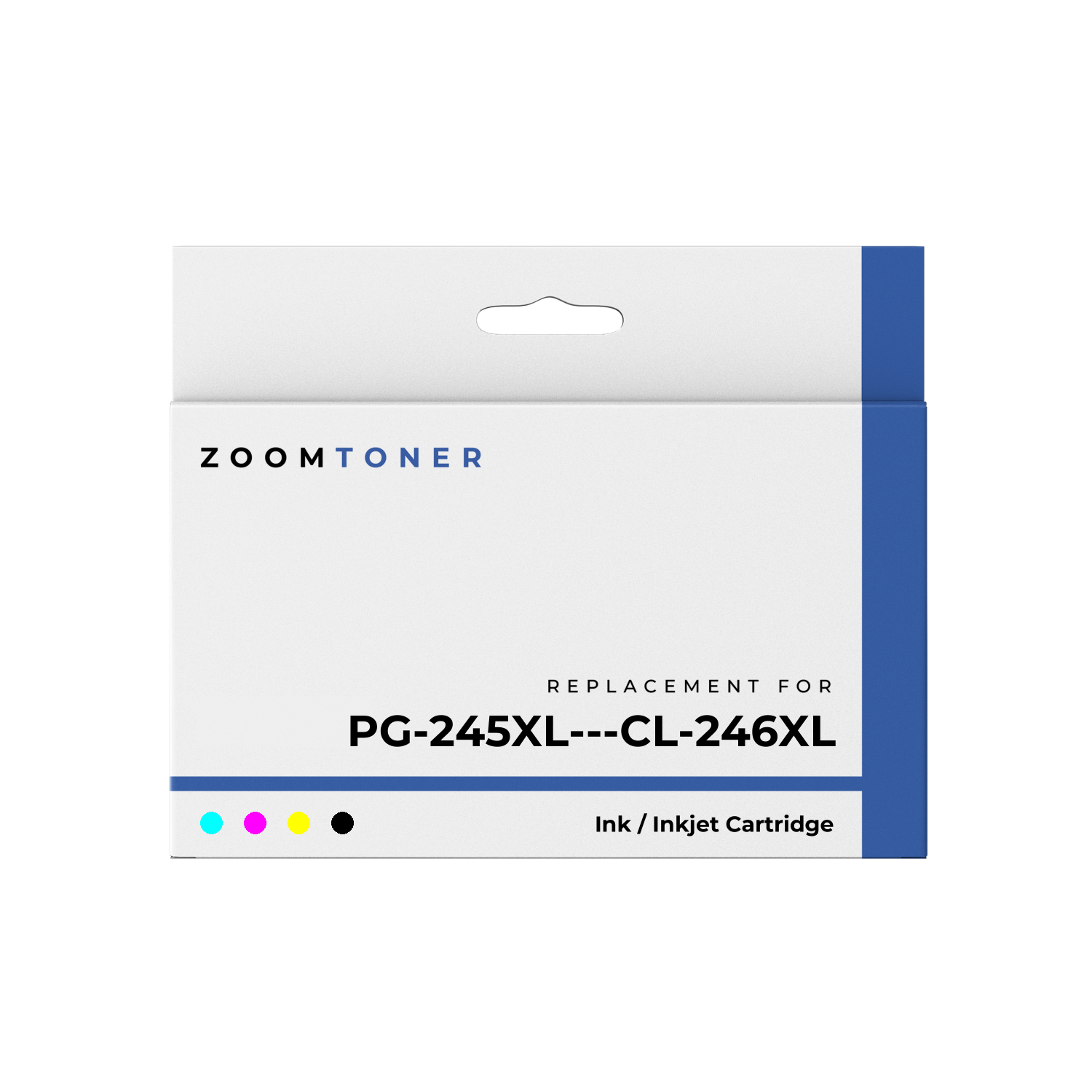 Zoomtoner Compatible CANON PG-245XL / CL-246XL Ink / Inkjet Cartridge Black Tri-Color High Yield Combo