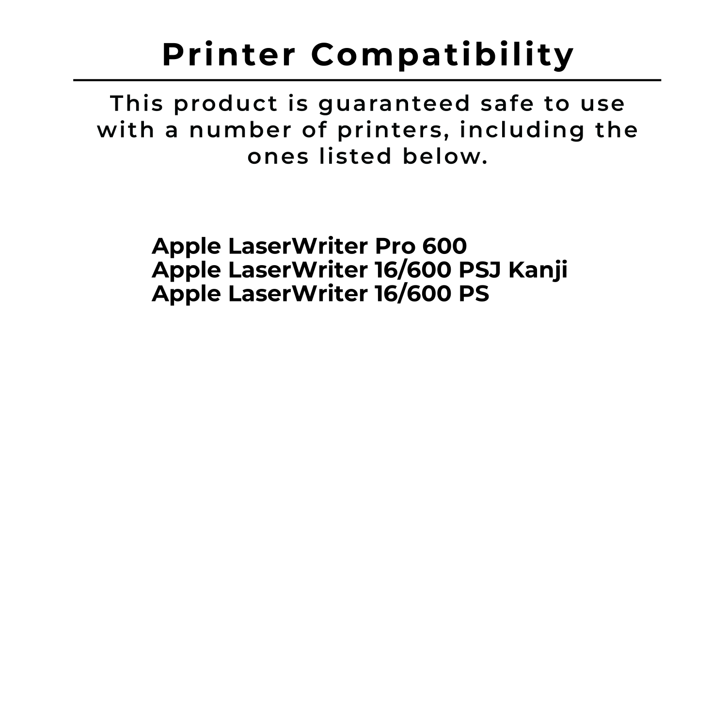 Zoomtoner Compatible APPLE M2473G/A Laser Toner Cartridge