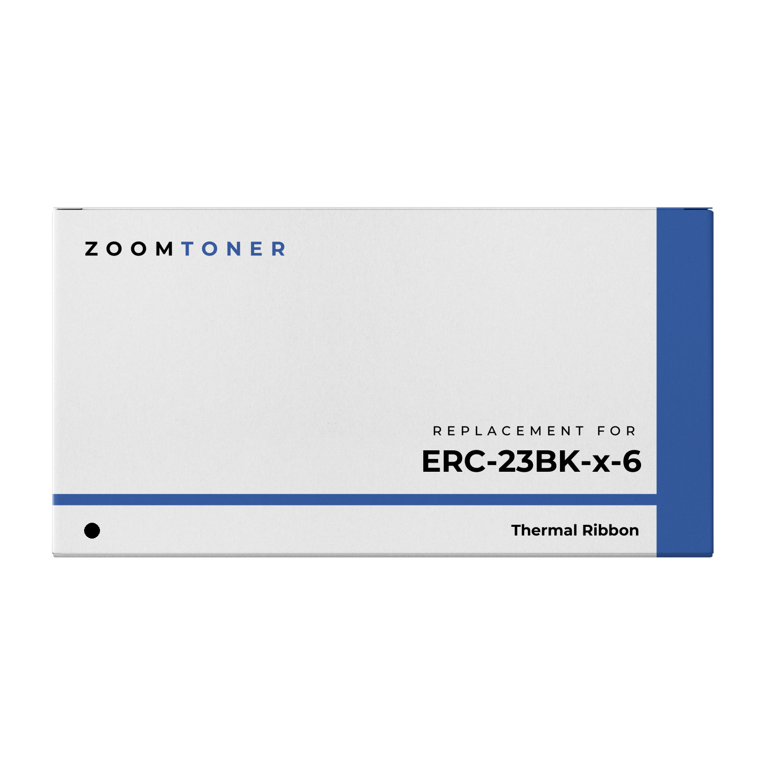 Zoomtoner Compatible EPSON ERC23BK BLACK Ribbon 6-PACK