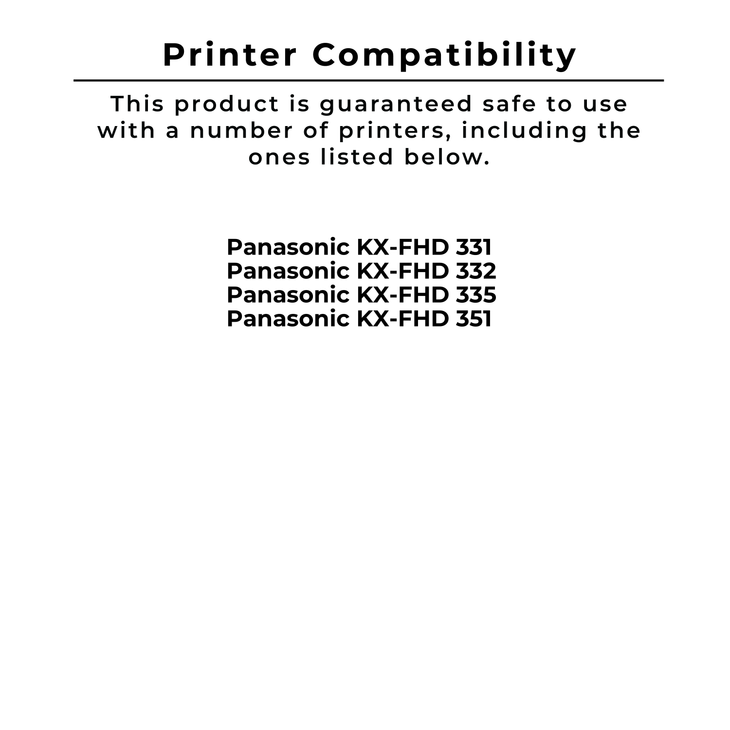 Zoomtoner Compatible PANASONIC KX-FA93 Thermal Transfer Ribbon