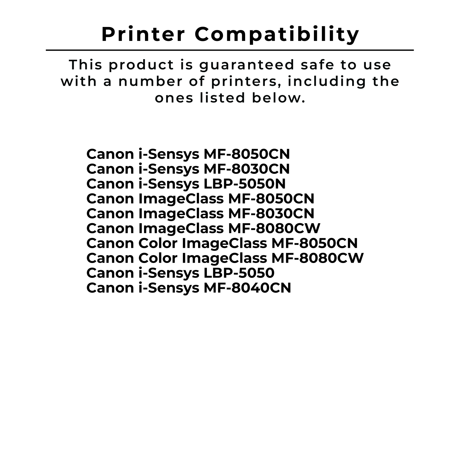Zoomtoner Compatible CANON 1980B001AA Laser Toner Cartridge Black