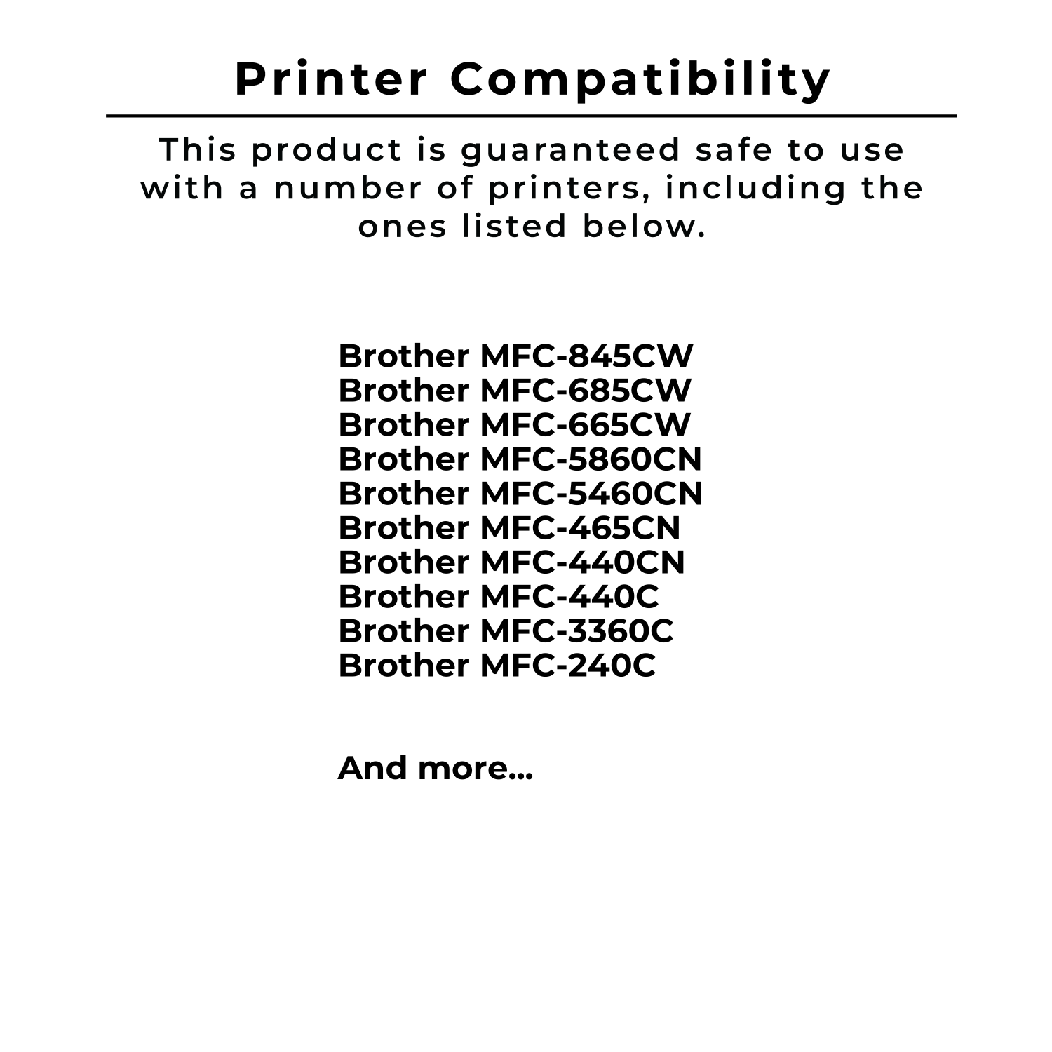 Cartouche d’encre/d’encre cyan LC51C de BROTHER compatible avec les imprimantes de Zoomtoner