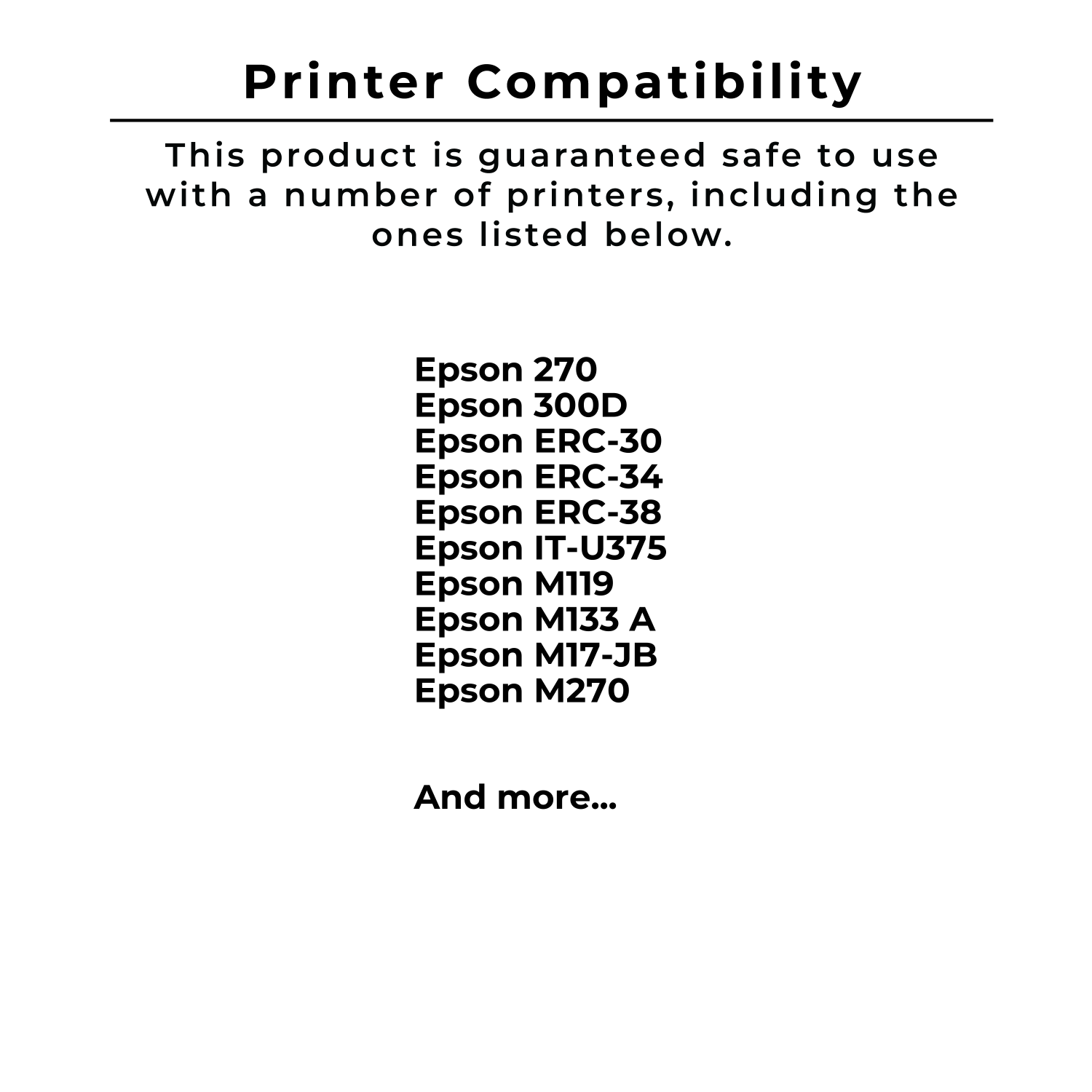 Ruban rouge/noir EPSON ERC-38BR compatible avec Zoomtoner