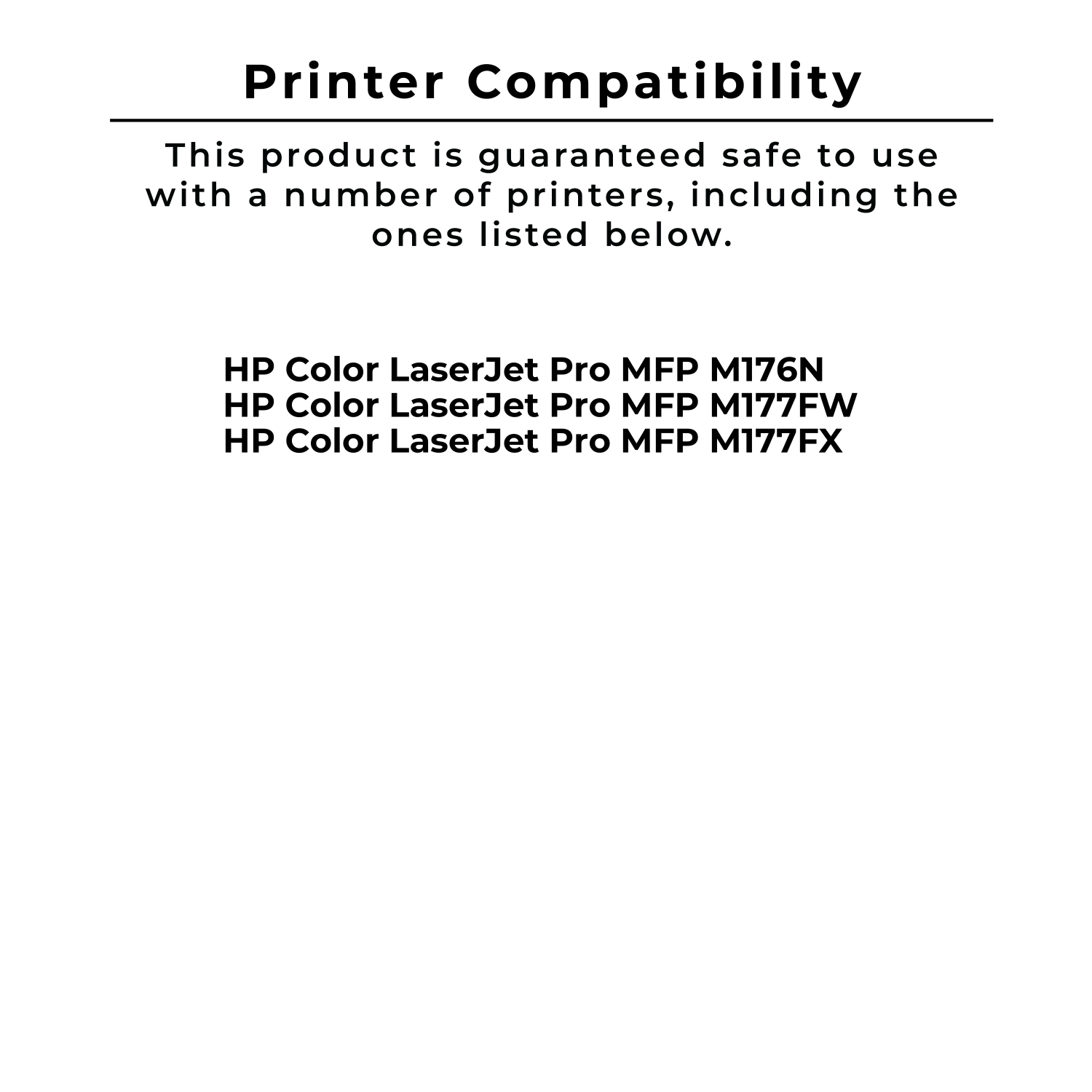 Cartouche de toner laser compatible avec Zoomtoner HP CF351A, cyan