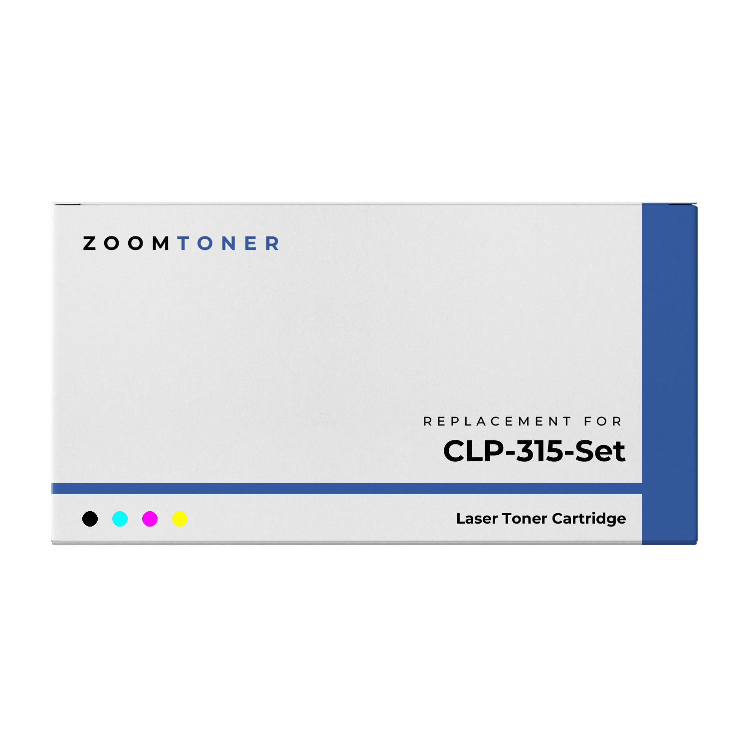 Zoomtoner Compatible SAMSUNG CLP-315 Laser Toner Cartridge Set Black Cyan Yellow Magenta