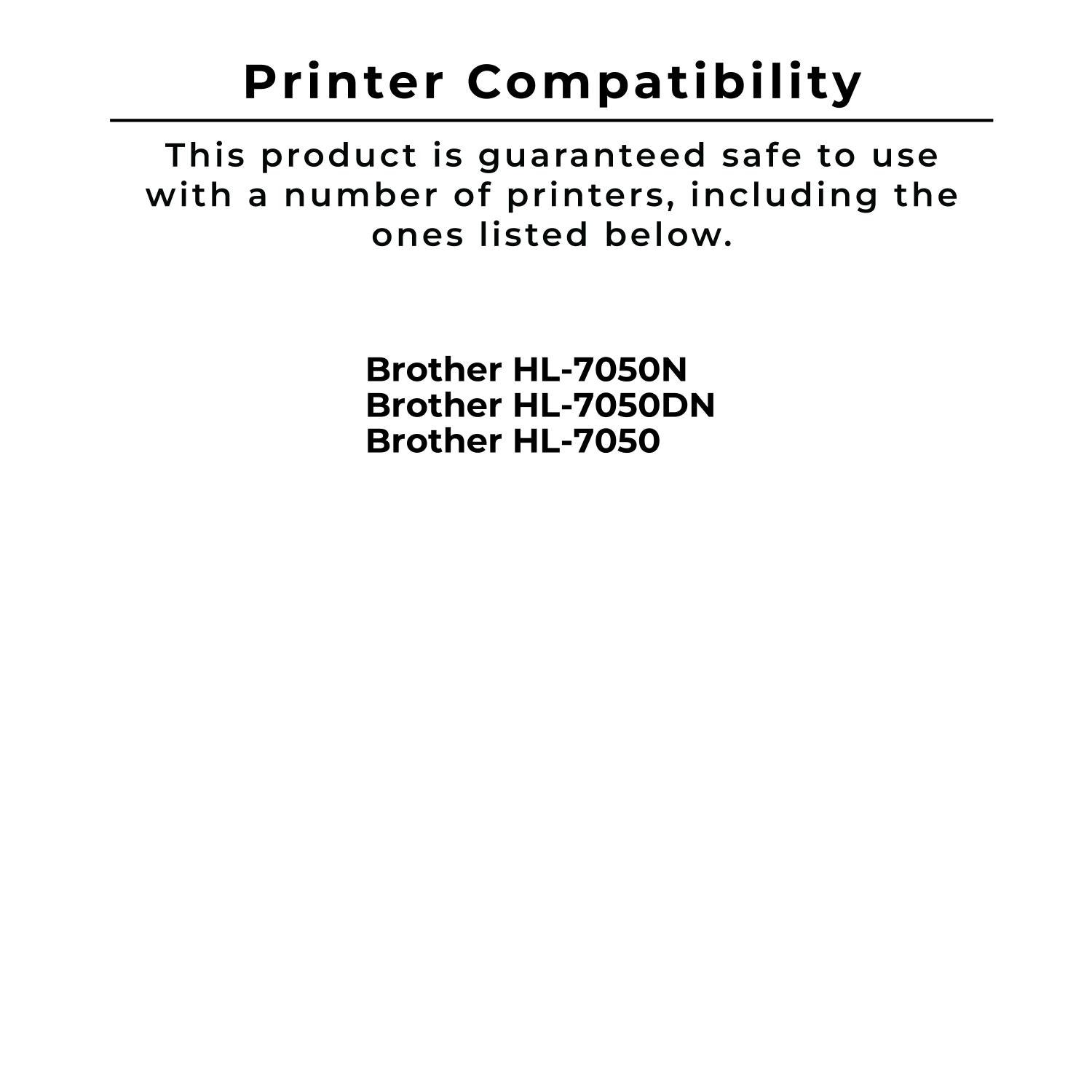 Cartouche de toner laser BROTHER TN700 compatible avec Zoomtoner