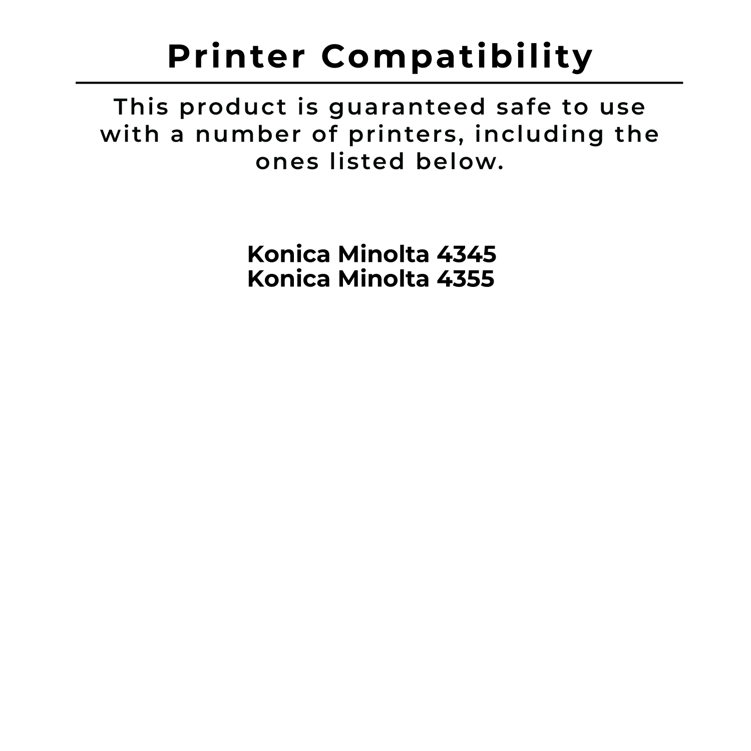 Zoomtoner Compatible KONICA / MINOLTA PCUA 947-540 Laser Toner Cartridge Black