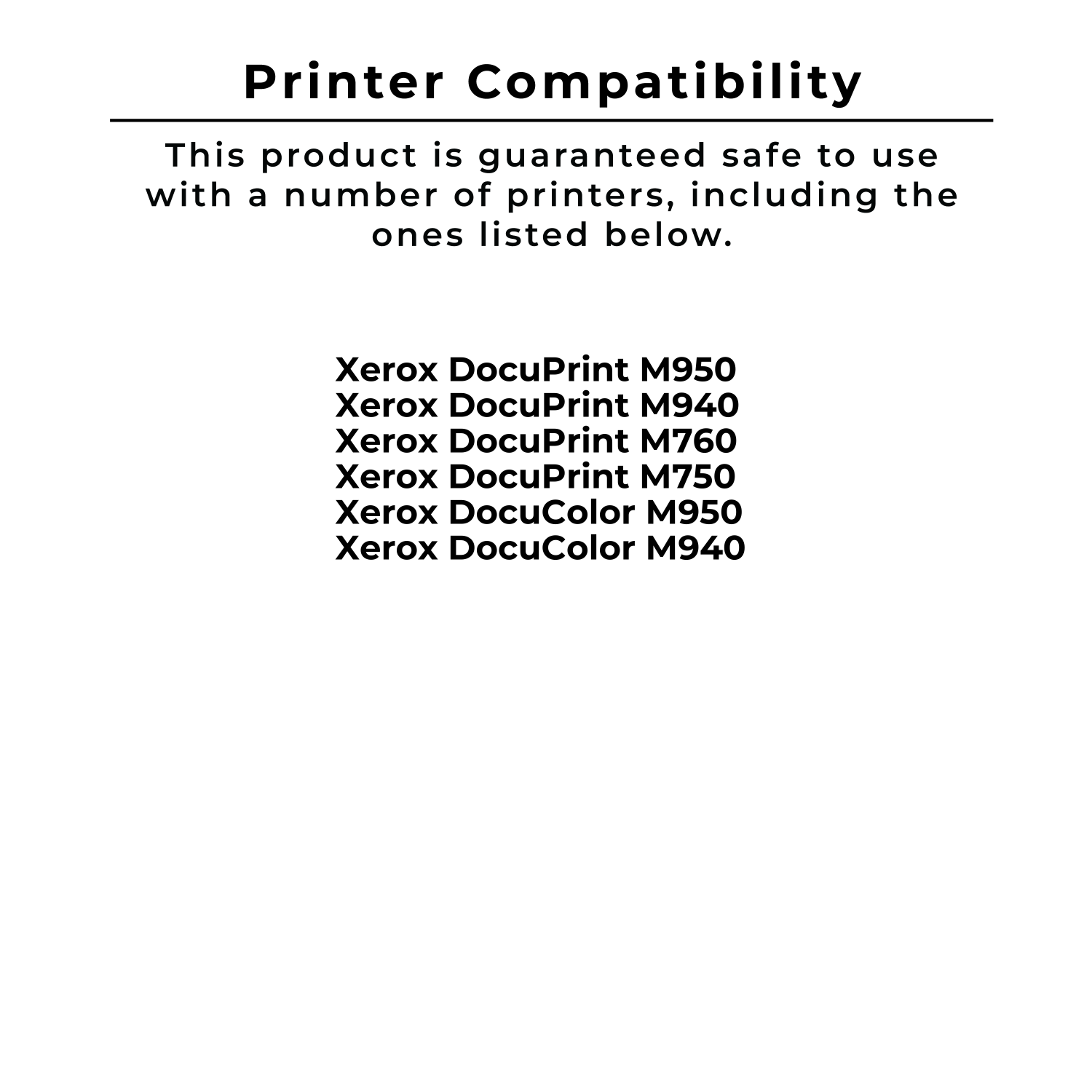 Compatible avec Zoomtoner Xerox 8R7971 Cartouche d’encre/jet d’encre noire
