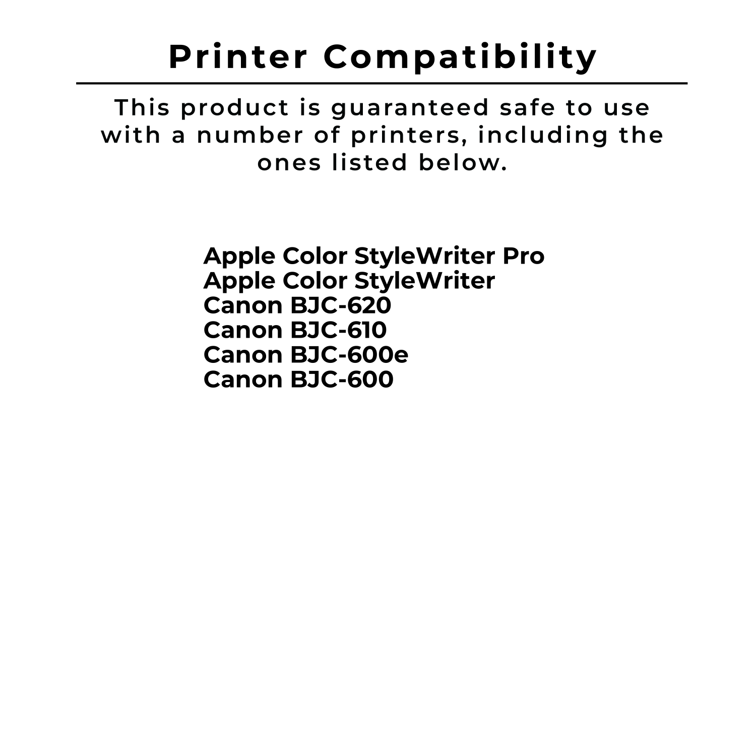 Zoomtoner Compatible CANON BJI201BK Ink / Inkjet Cartridge Black