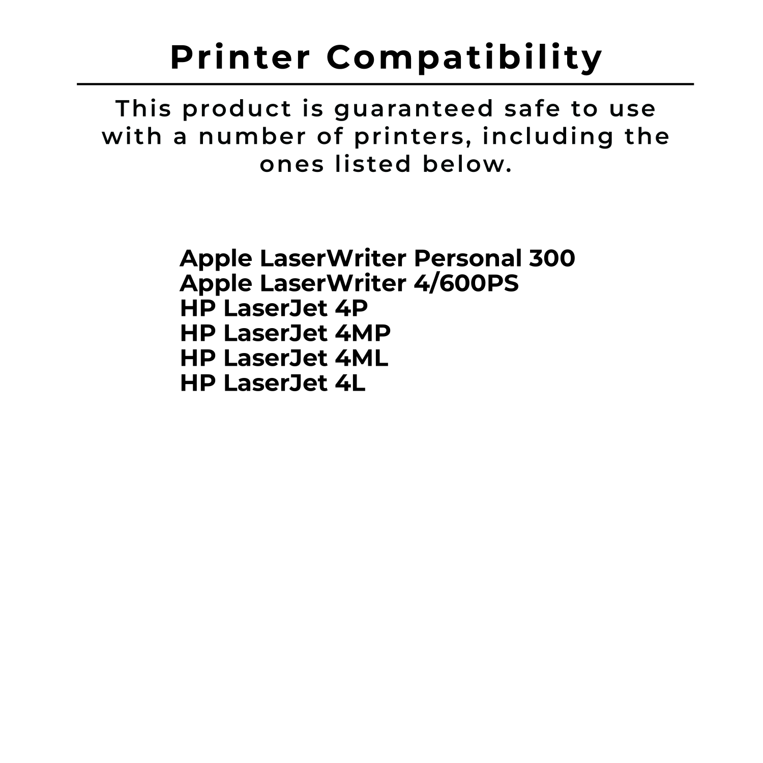 Cartouche de toner laser HP 92274A compatible avec Zoomtoner