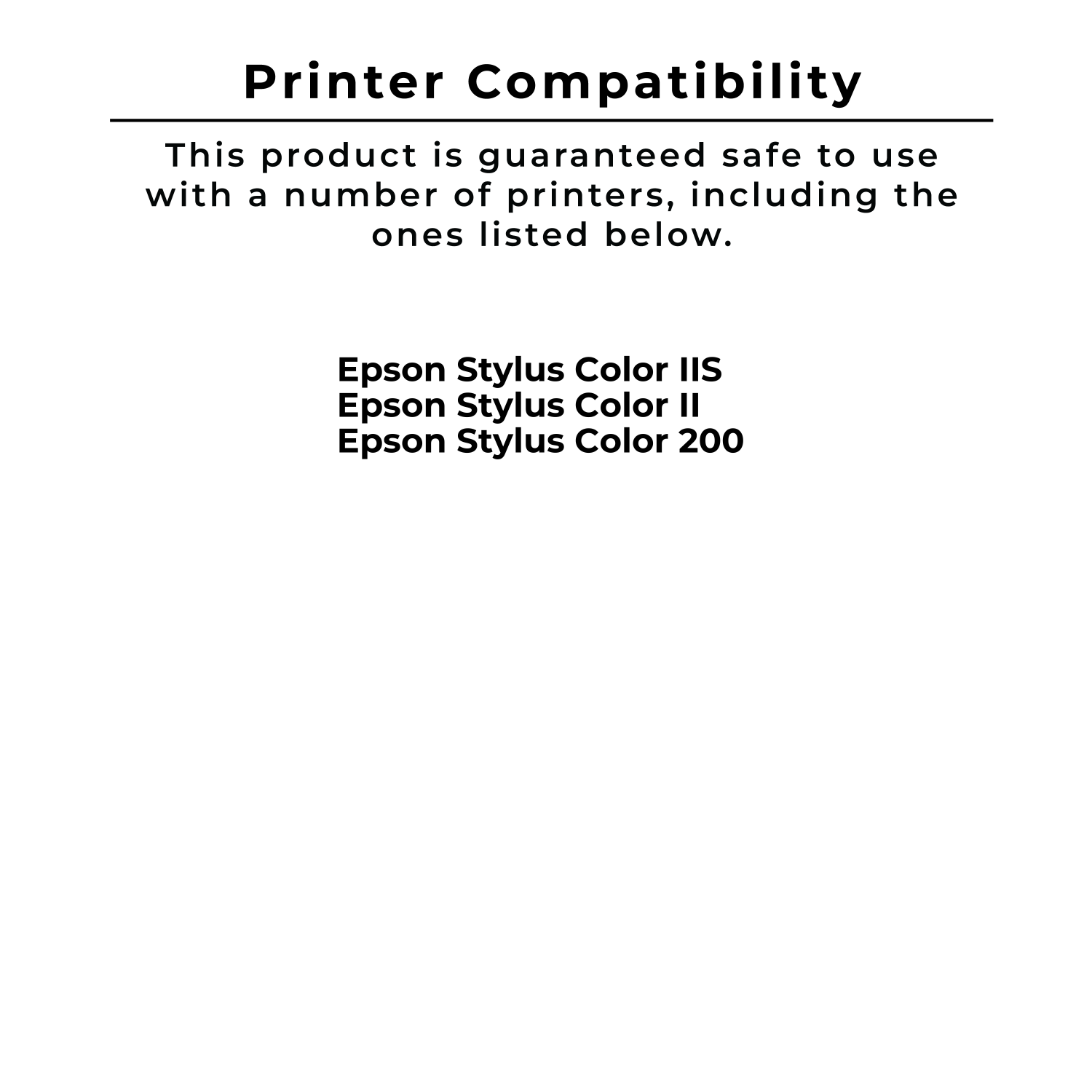 Zoomtoner Compatible EPSON S020047 Ink / Inkjet Cartridge Black