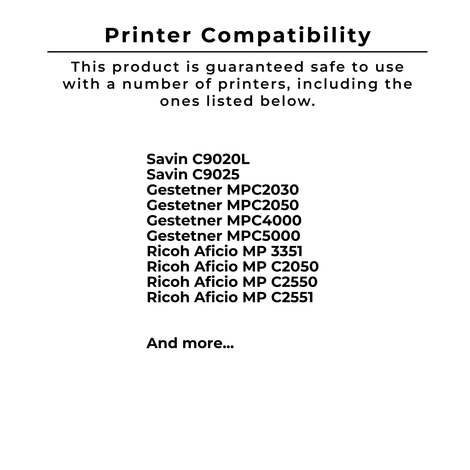 Zoomtoner Compatible RICOH 841281 Laser Toner Cartridge Cyan