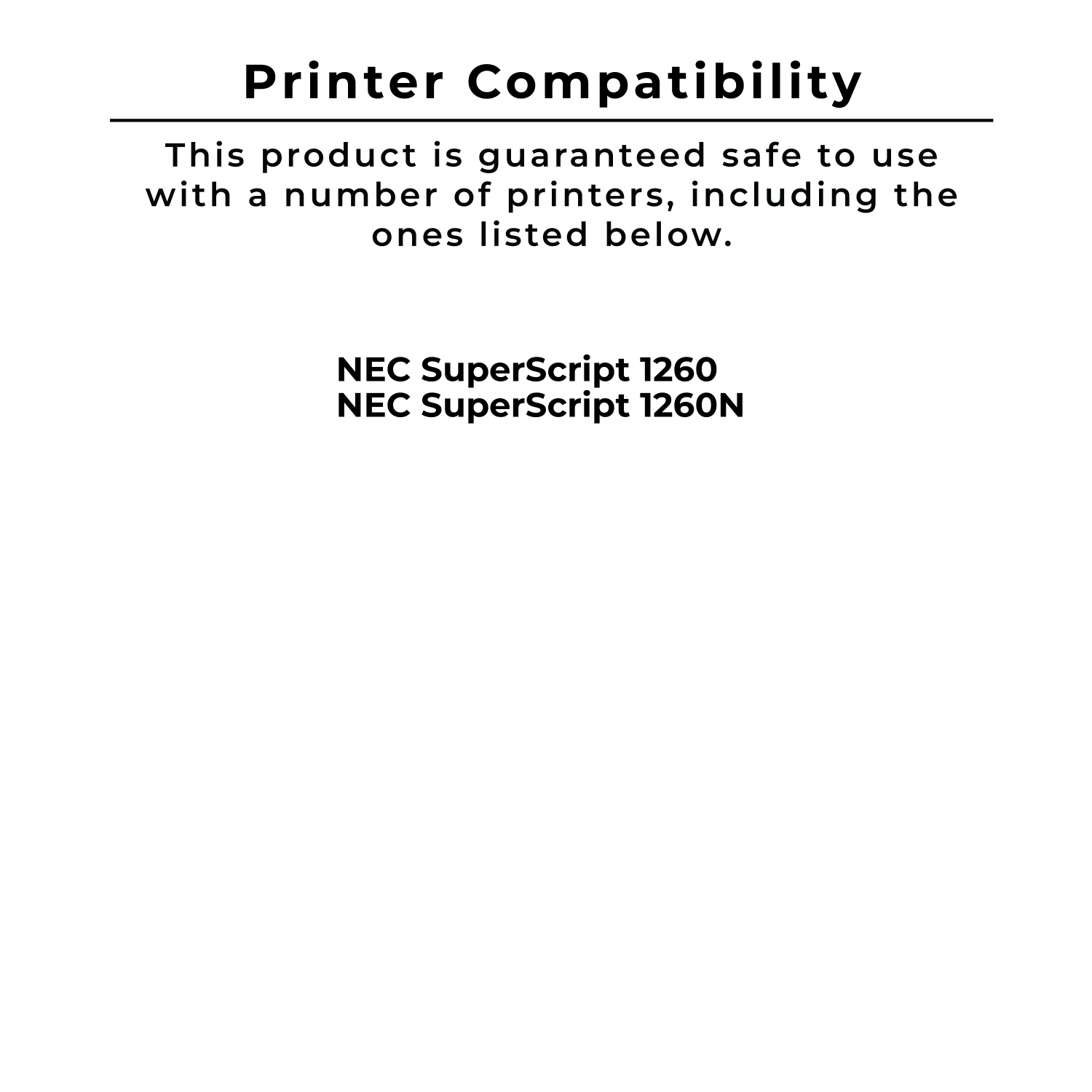 Zoomtoner Compatible NEC 20-100 Laser Toner Cartridge