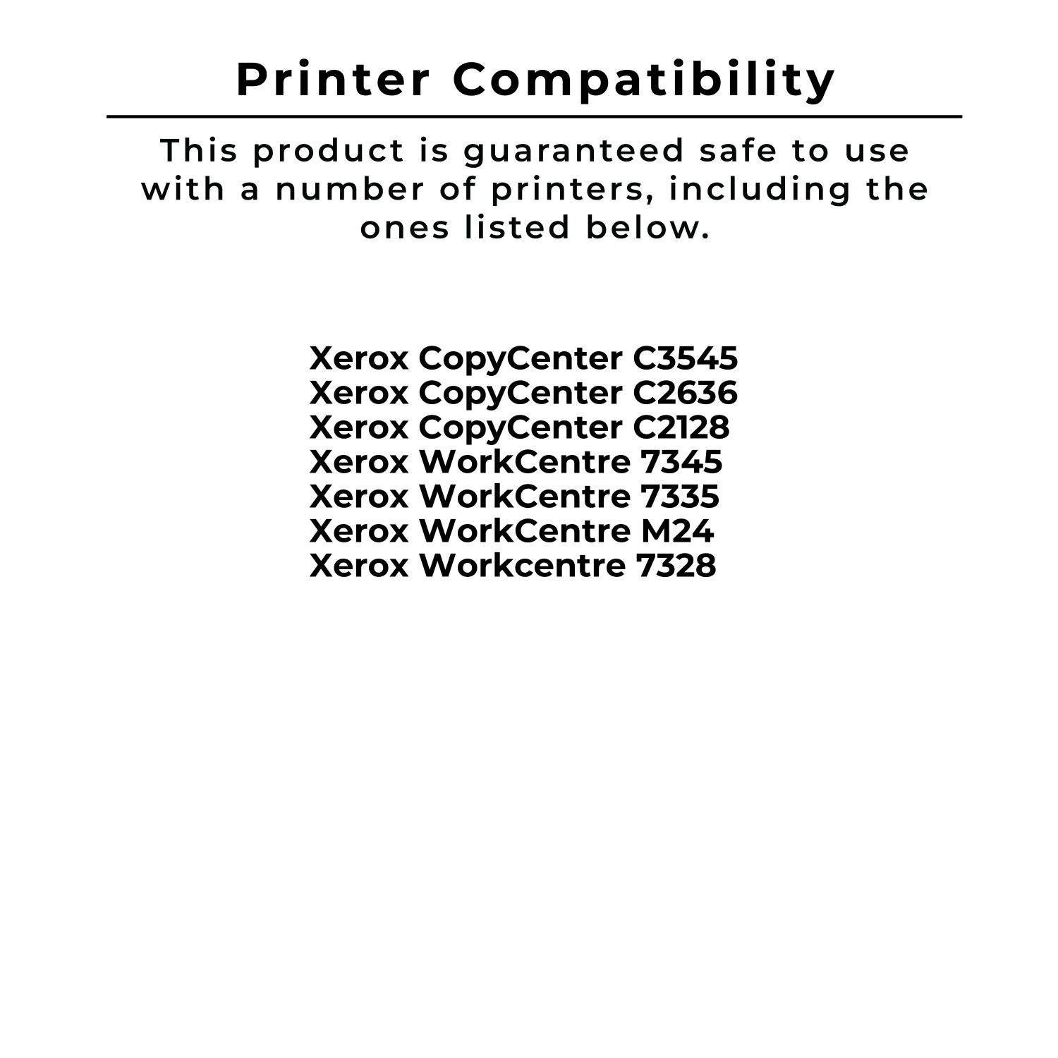 Zoomtoner Compatible Xerox 008R12903 Waste Toner Bottle