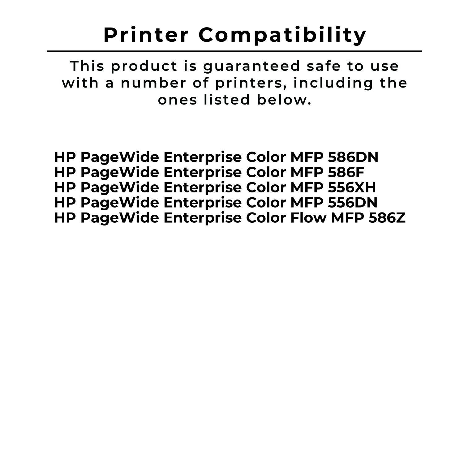 Cartouche de toner laser compatible avec HP J3M69A, magenta