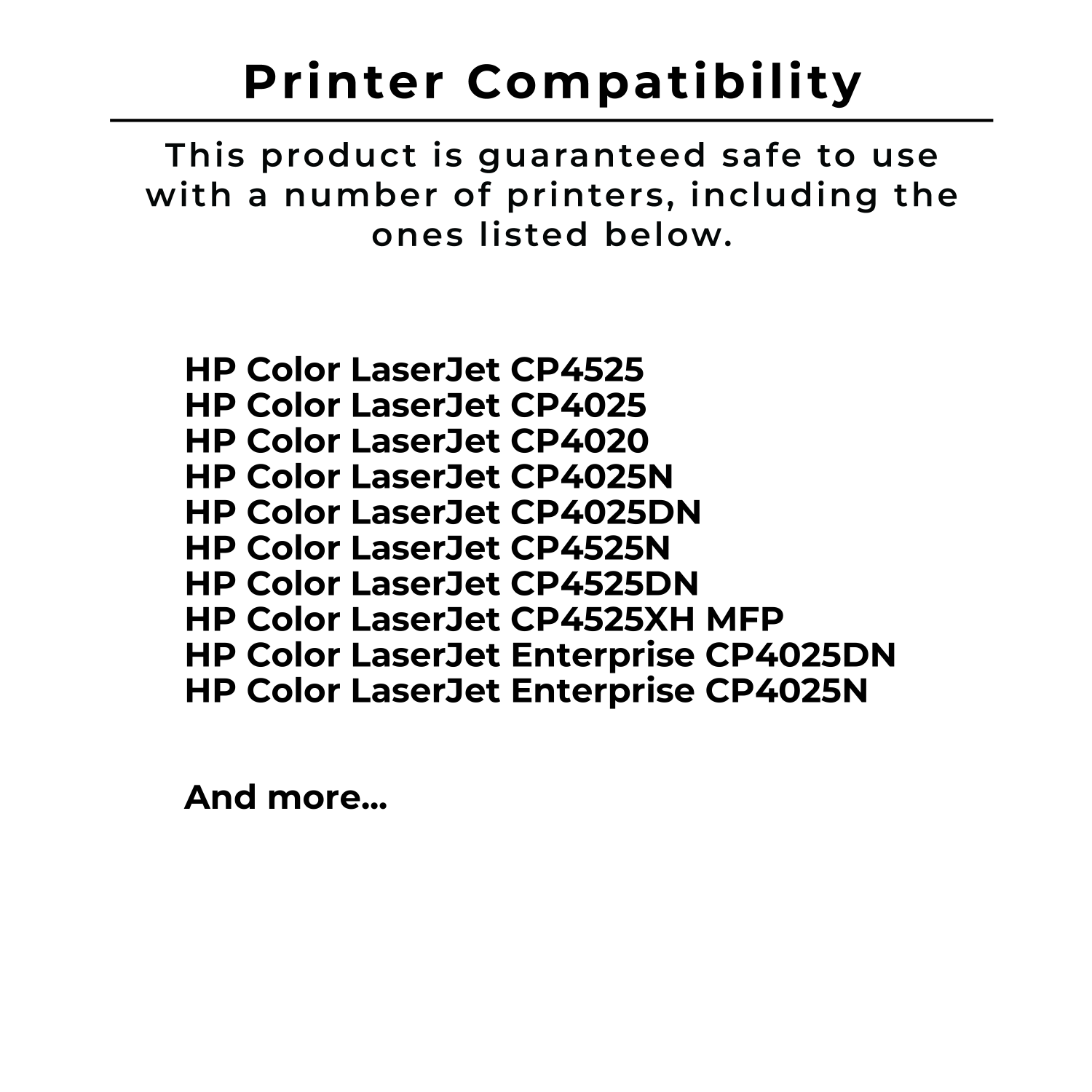 Zoomtoner Compatible HP CE265A Waste Toner UNIT