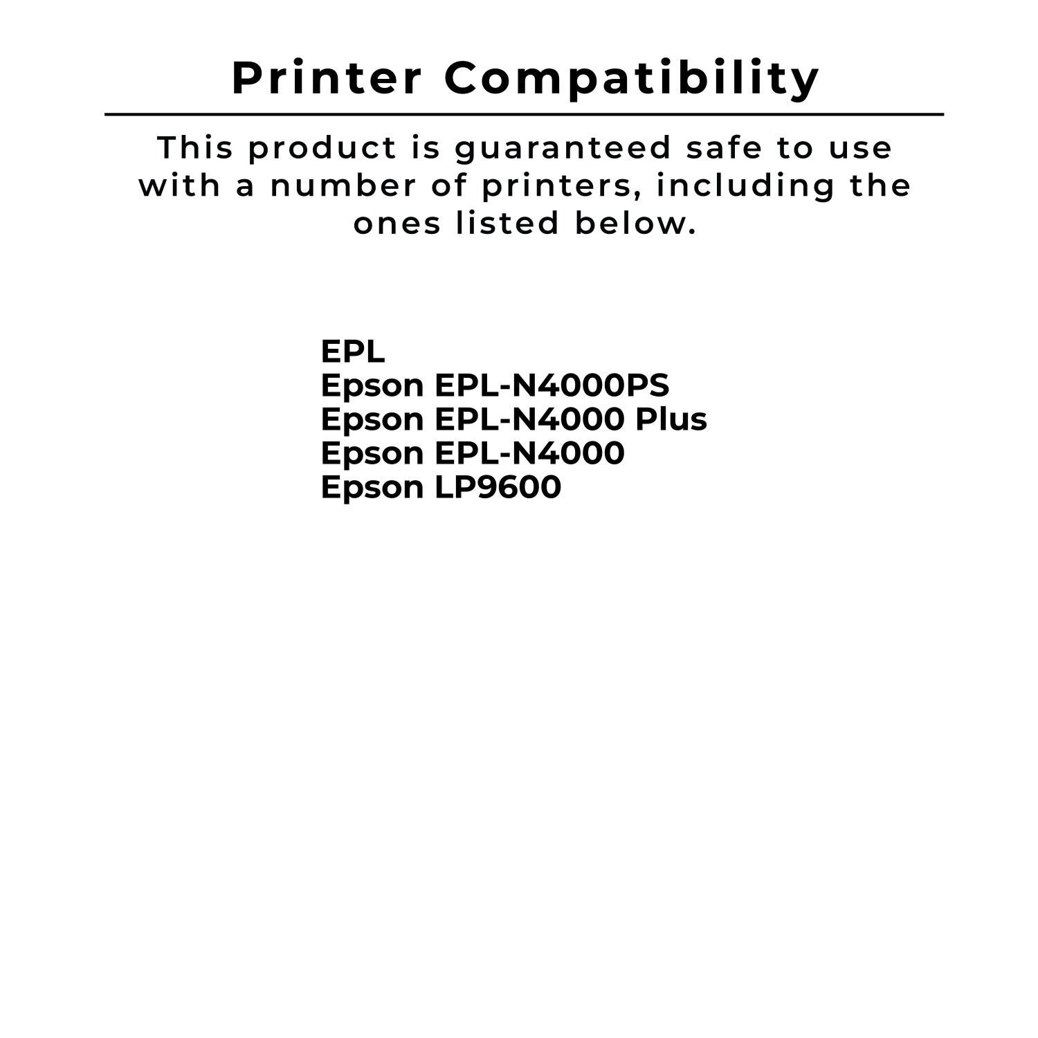 Zoomtoner Compatible EPSON S051060 Laser Toner Cartridge