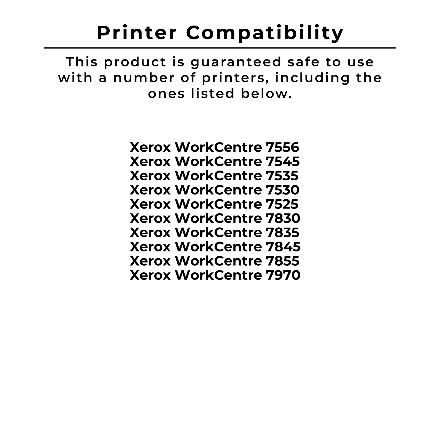 Zoomtoner Compatible Xerox 13R662 Laser Drum / Imaging Unit Black