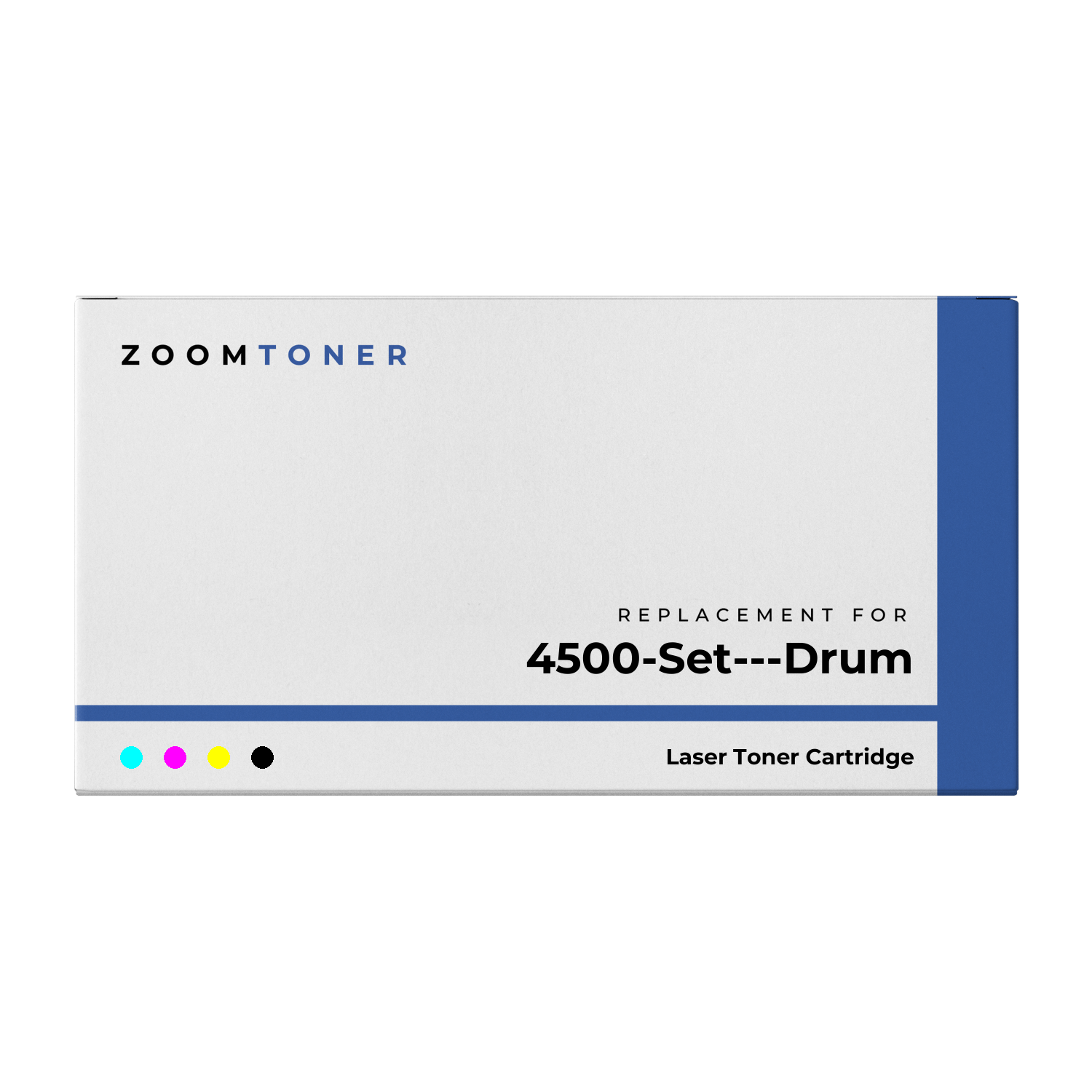Zoomtoner Compatible HP 4500 Laser Toner Cartridge Set / DRUM UNIT Black Cyan Yellow Magenta