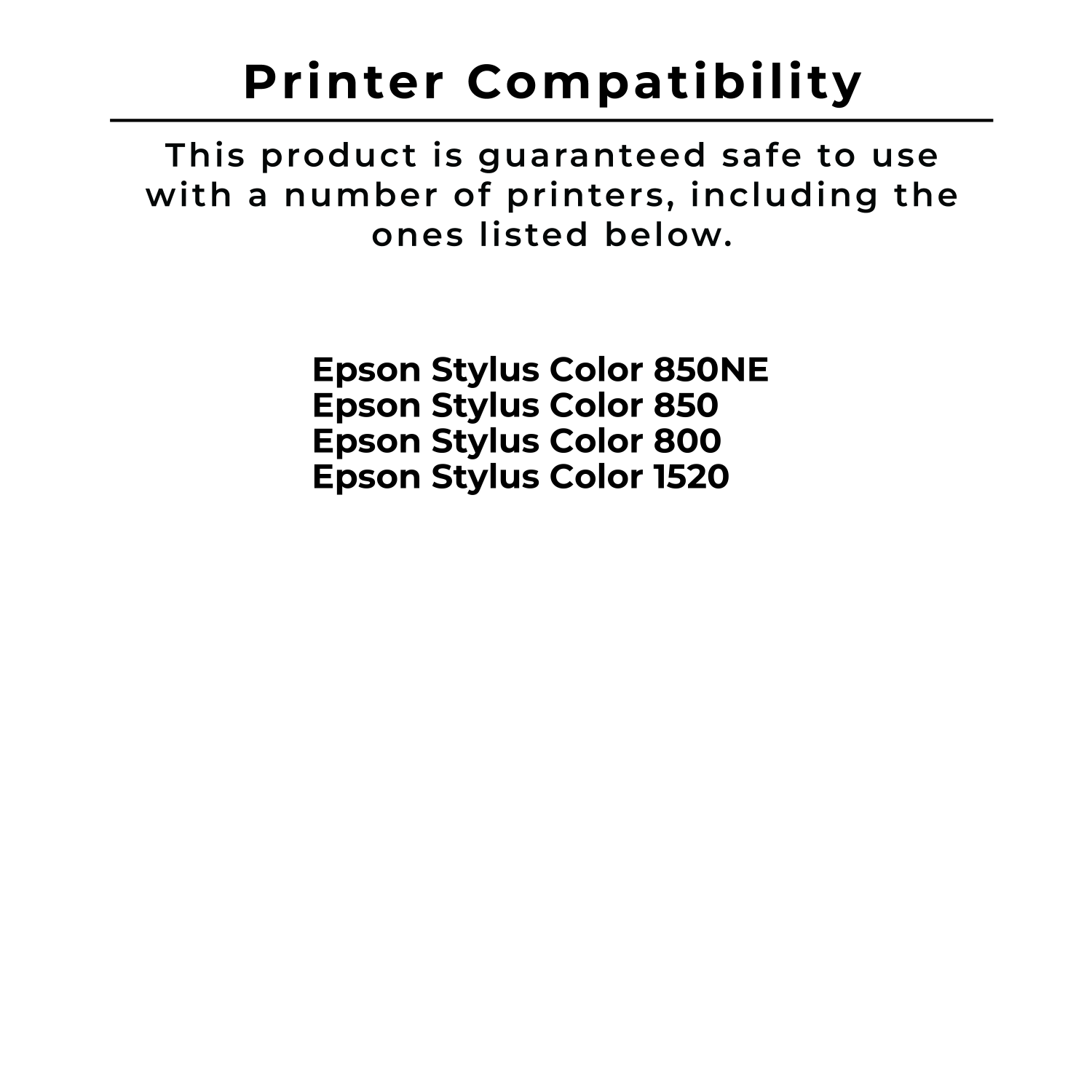 Zoomtoner Compatible EPSON S020108 Ink / Inkjet Cartridge Black