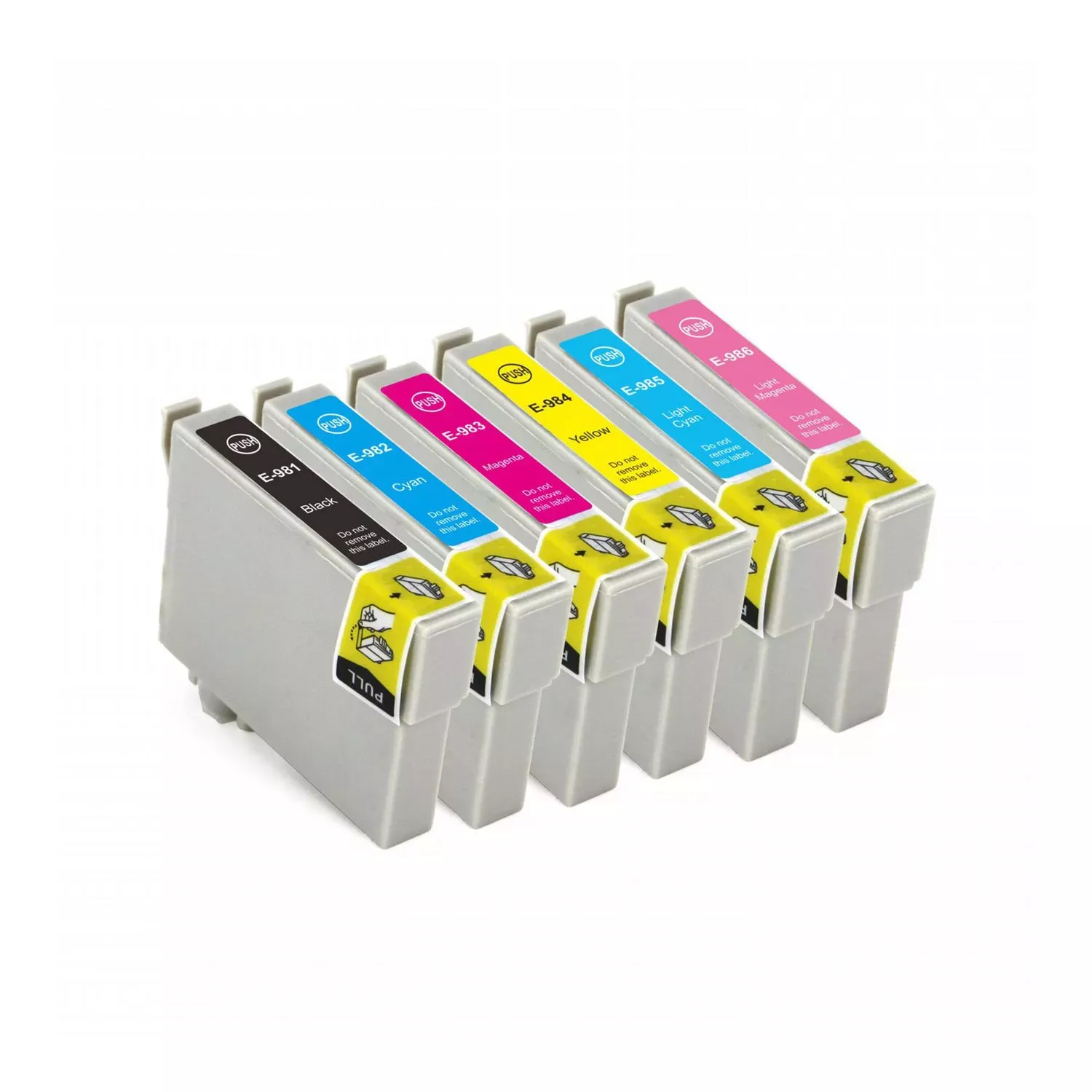 Zoomtoner Compatible EPSON T098 Ink / Inkjet Cartridge Set Black Cyan Magenta Yellow Light Cyan Light Magenta