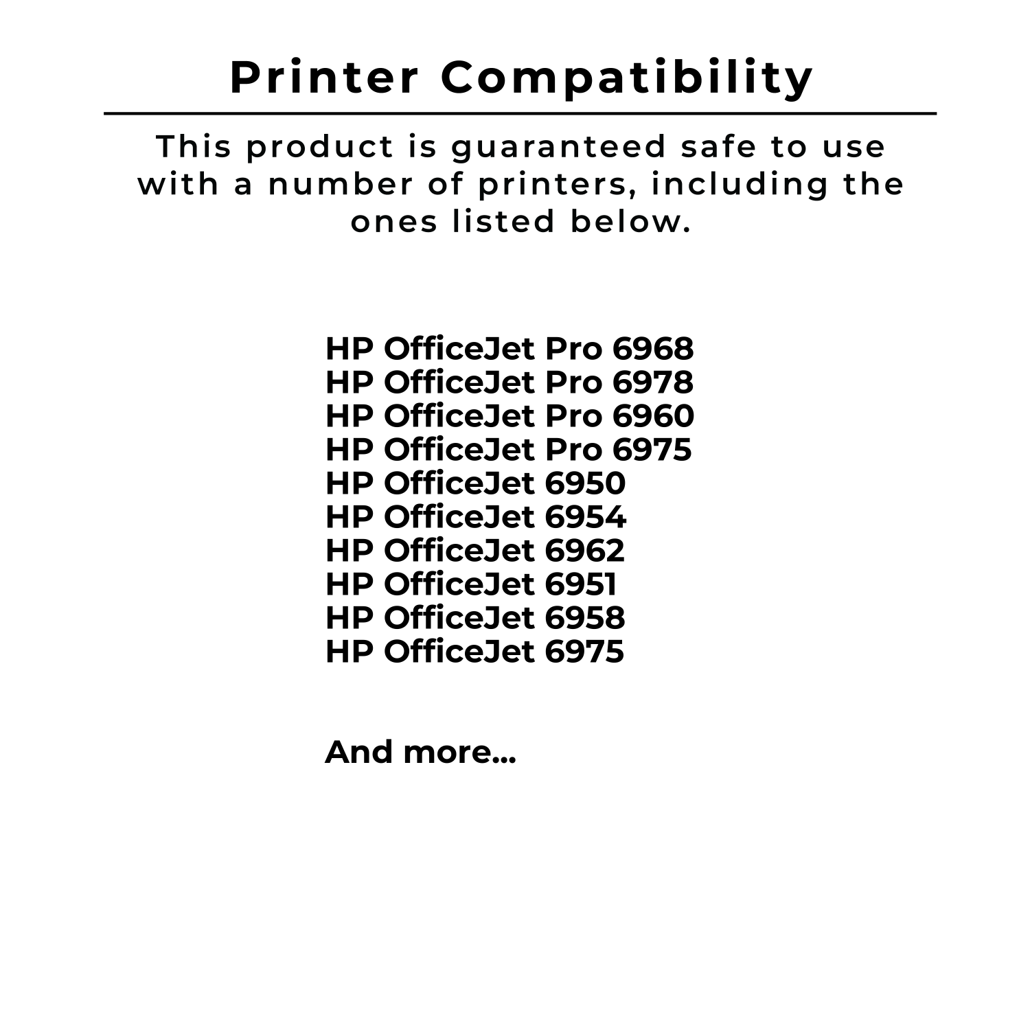 Zoomtoner Compatible HP 902XL Ink / Inkjet Cartridge Black Cyan Yellow Magenta High Yield