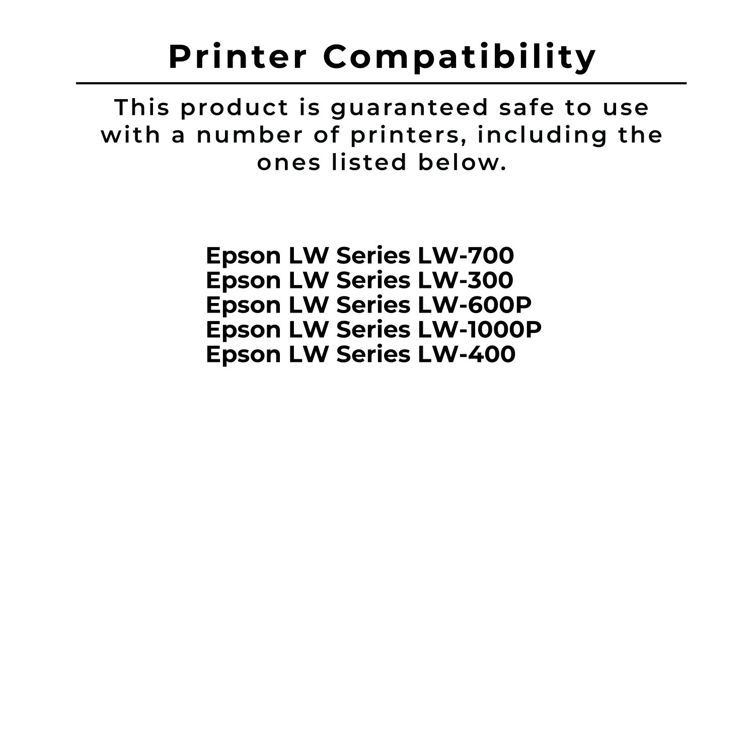 Zoomtoner Compatible EPSON LC-4WKK5 Ribbon Tape Gold on White 12MM / 1.5" - 5M / 16FT