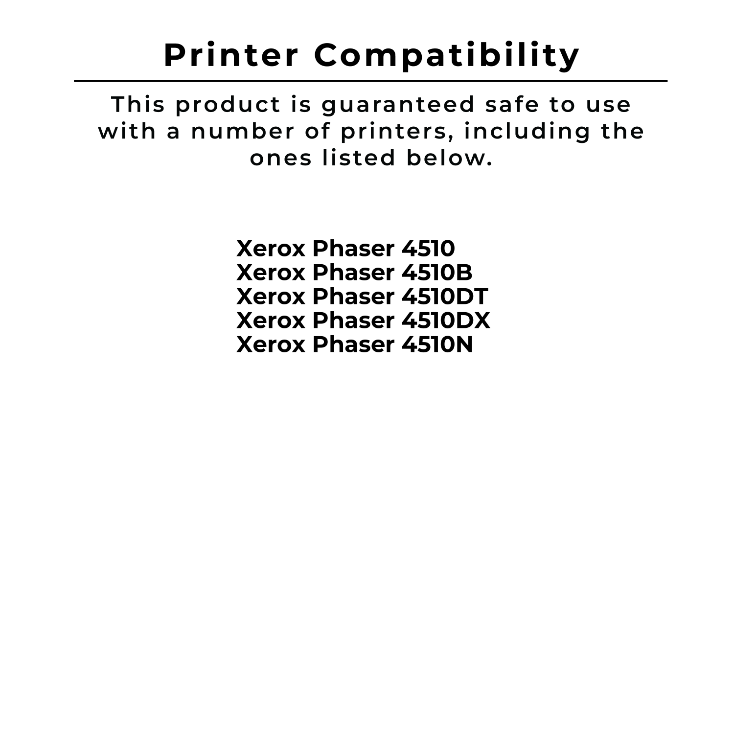 Zoomtoner Compatible Xerox 113R00712 Laser Toner Cartridge