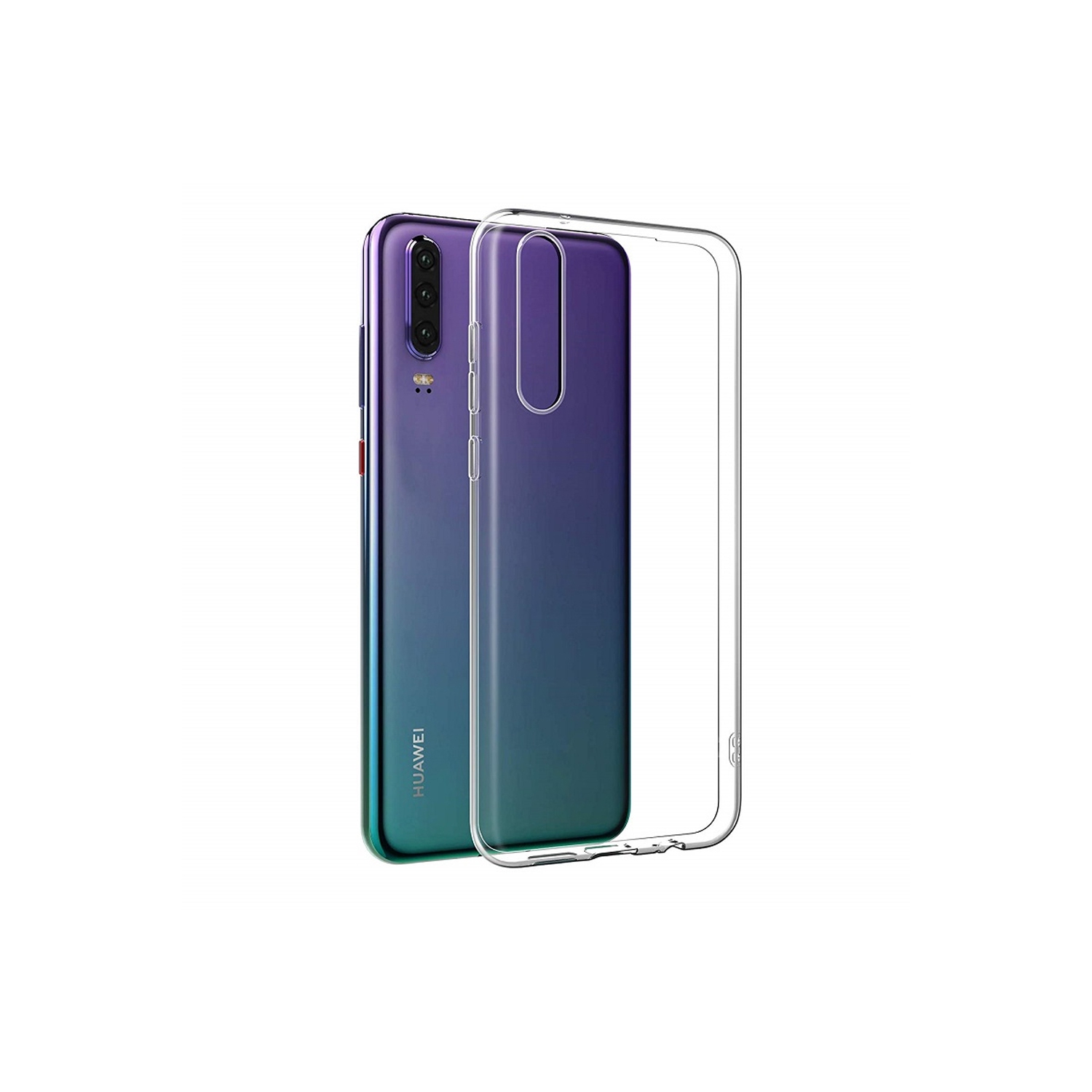 Étui transparent en TPUR d’Exian pour P30 de Huawei