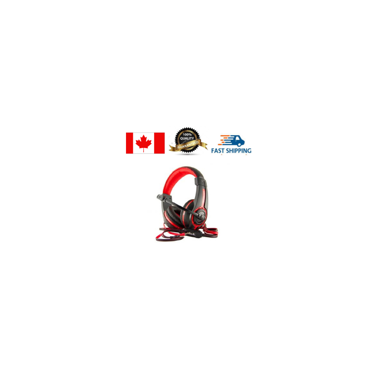 Havit HV-H2116D Stereo 3.5mm Headset with Microphone for PC