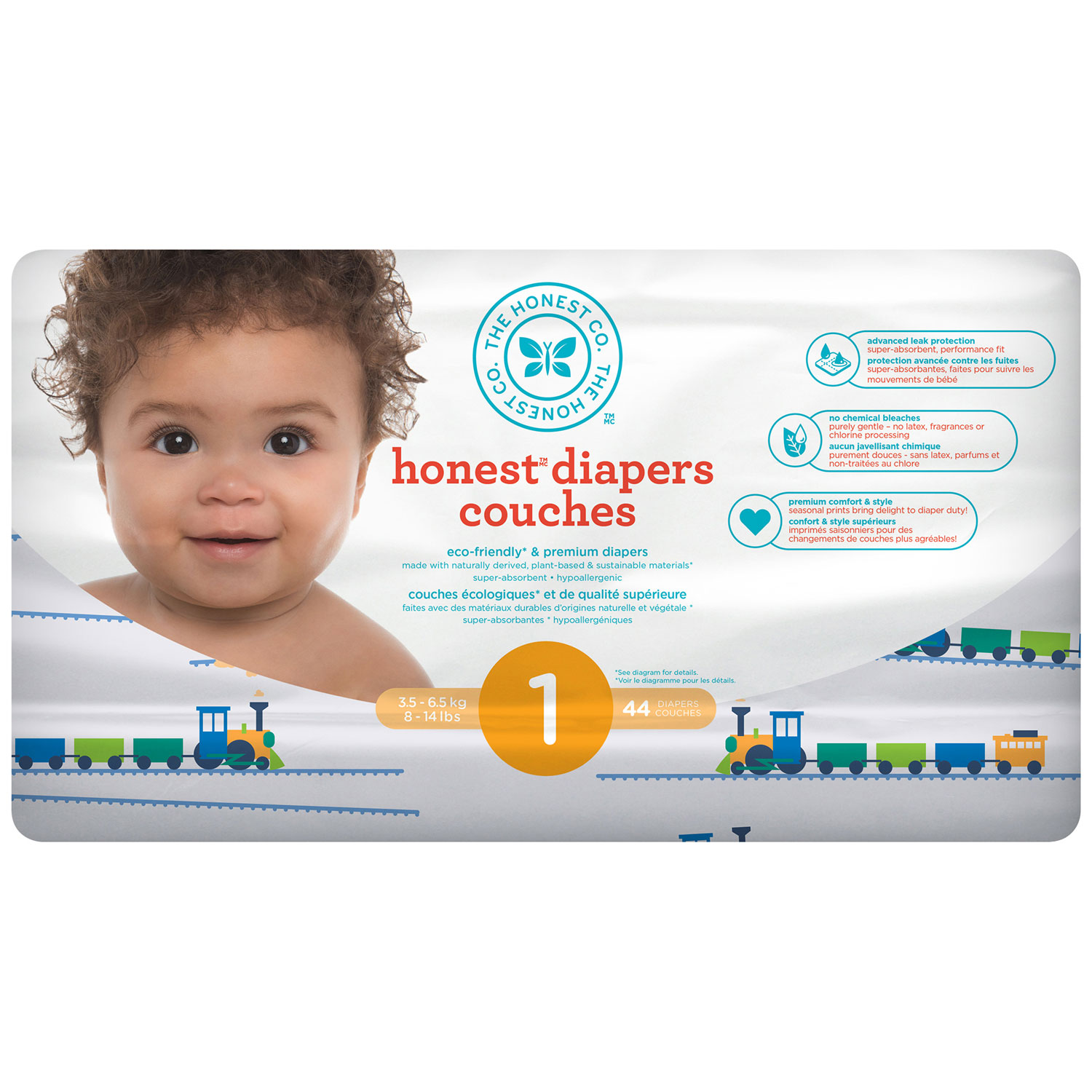 honest company size 1 diapers